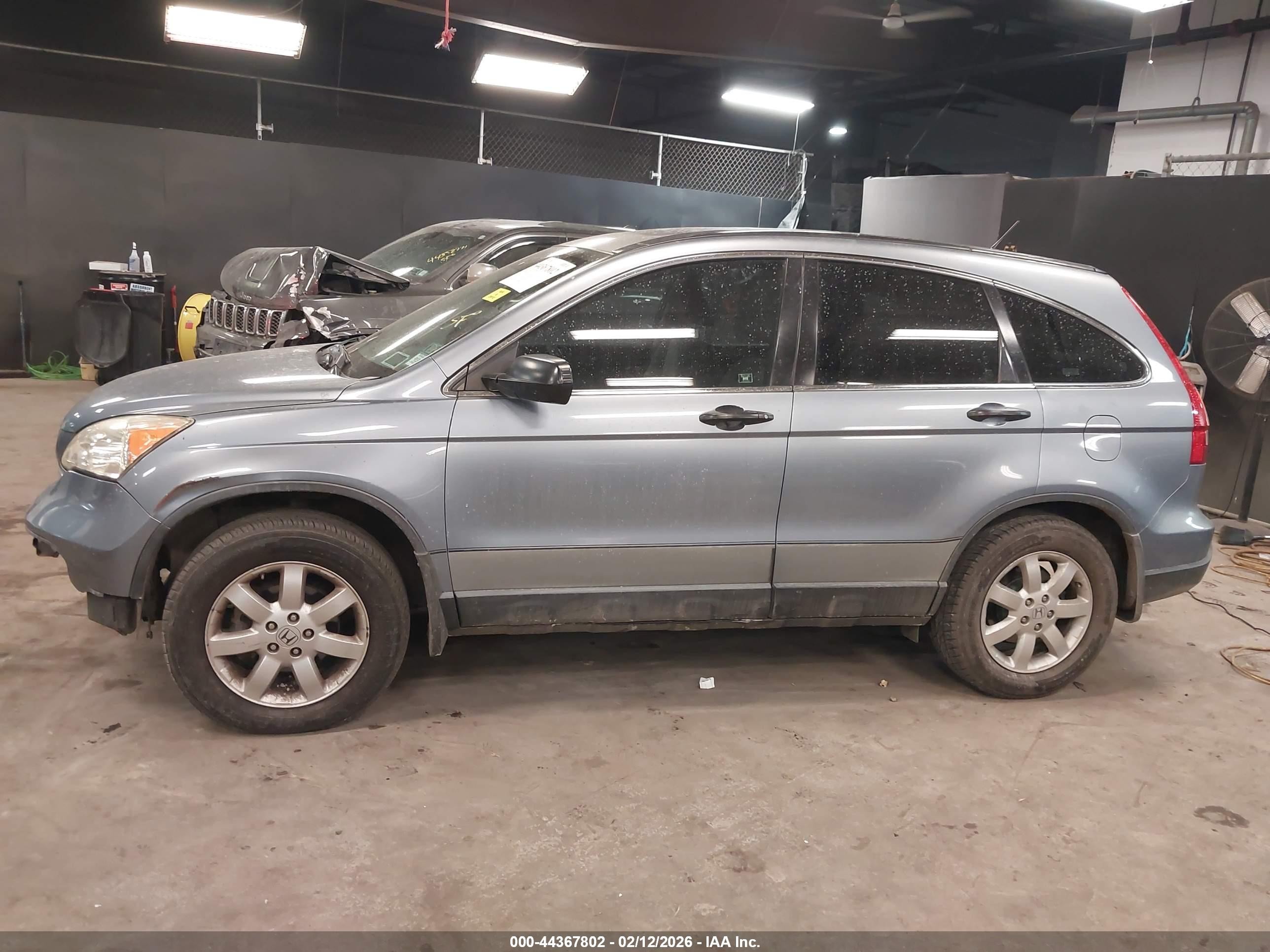 2007 Honda Cr-v Ex Light Blue vin: JHLRE38557C076478