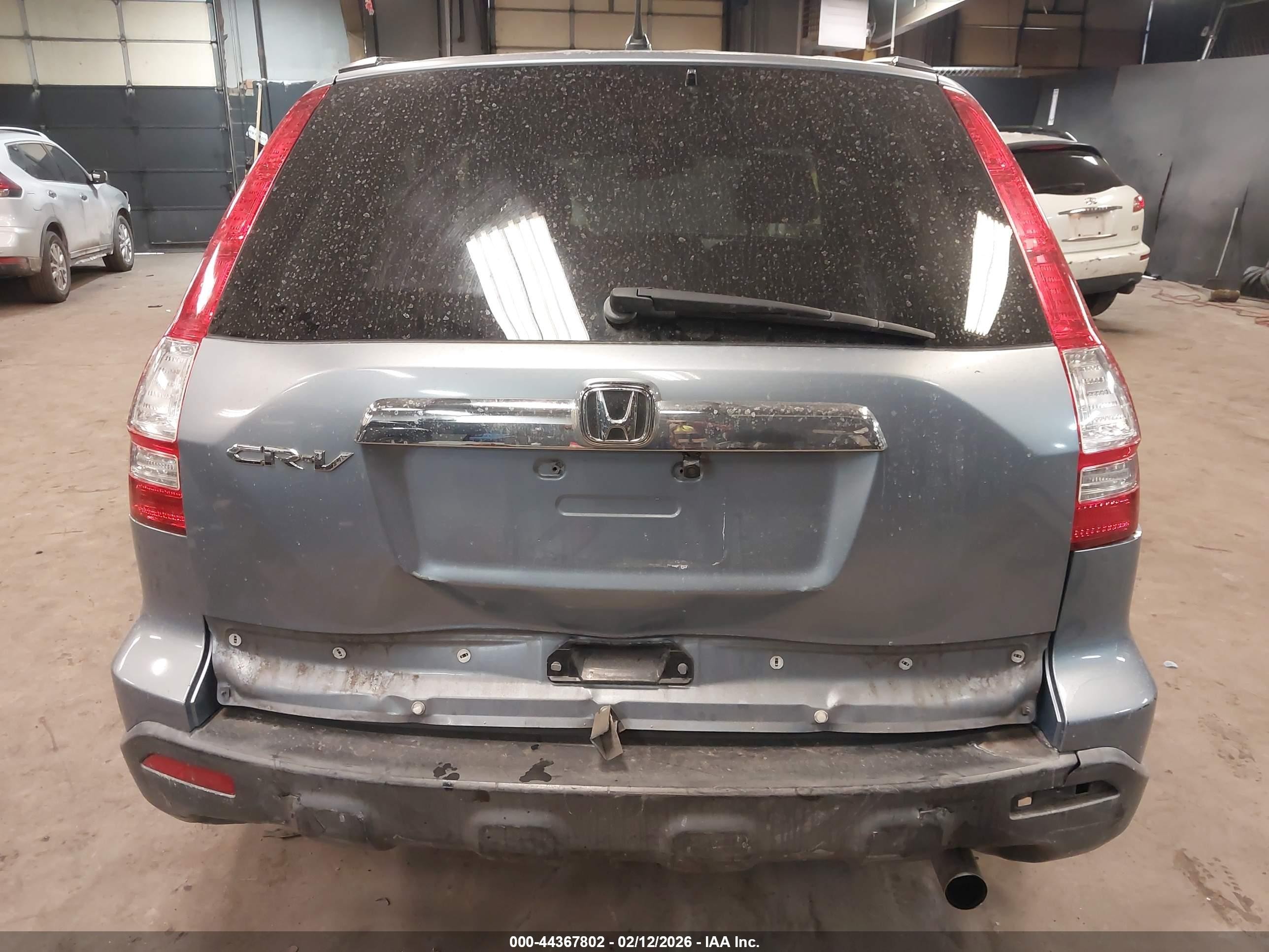 2007 Honda Cr-v Ex Light Blue vin: JHLRE38557C076478