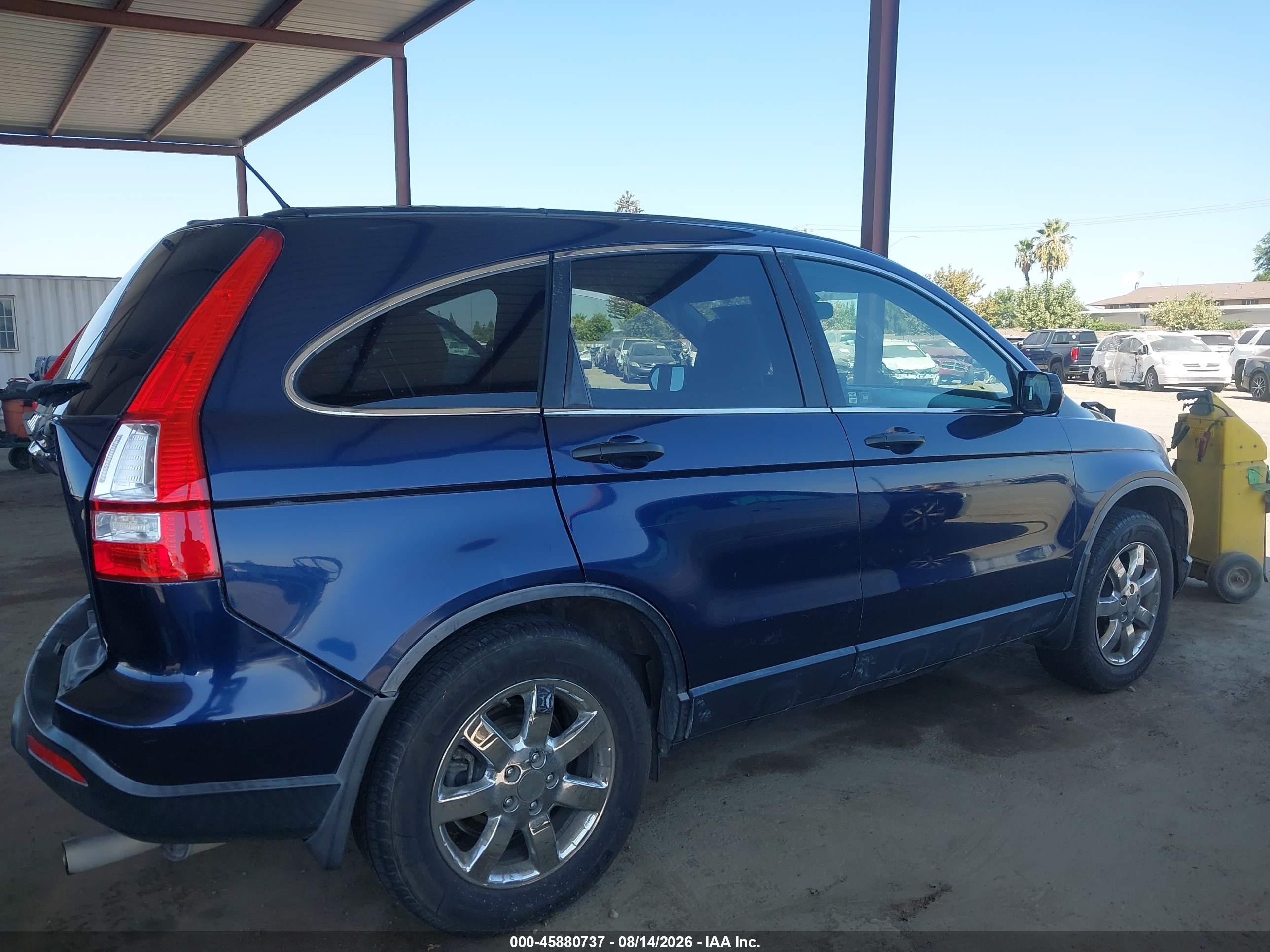 2009 Honda Cr-v Ex Blue vin: JHLRE38559C010709