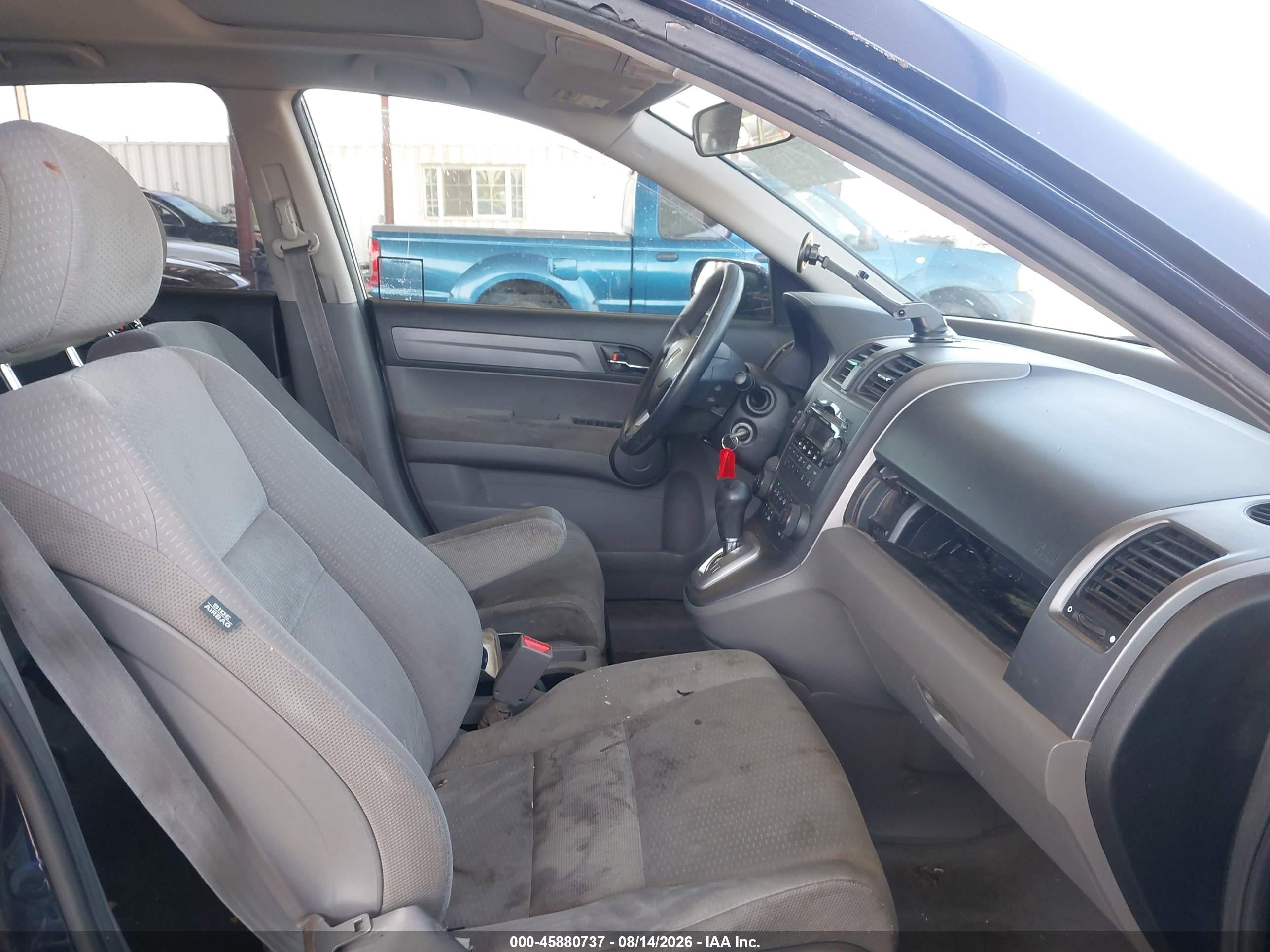2009 Honda Cr-v Ex Blue vin: JHLRE38559C010709