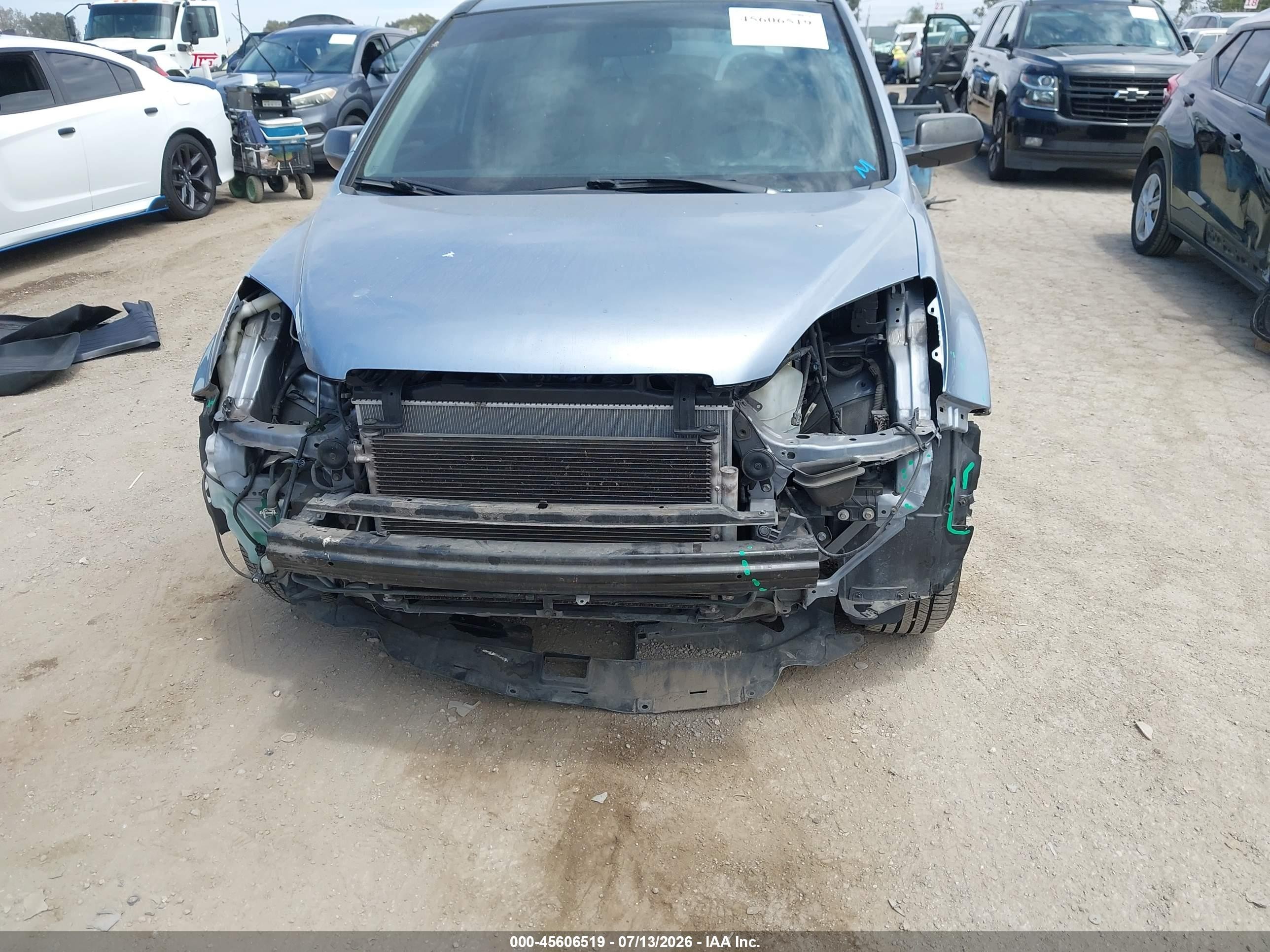 2009 Honda Cr-v Ex Blue vin: JHLRE38559C010872