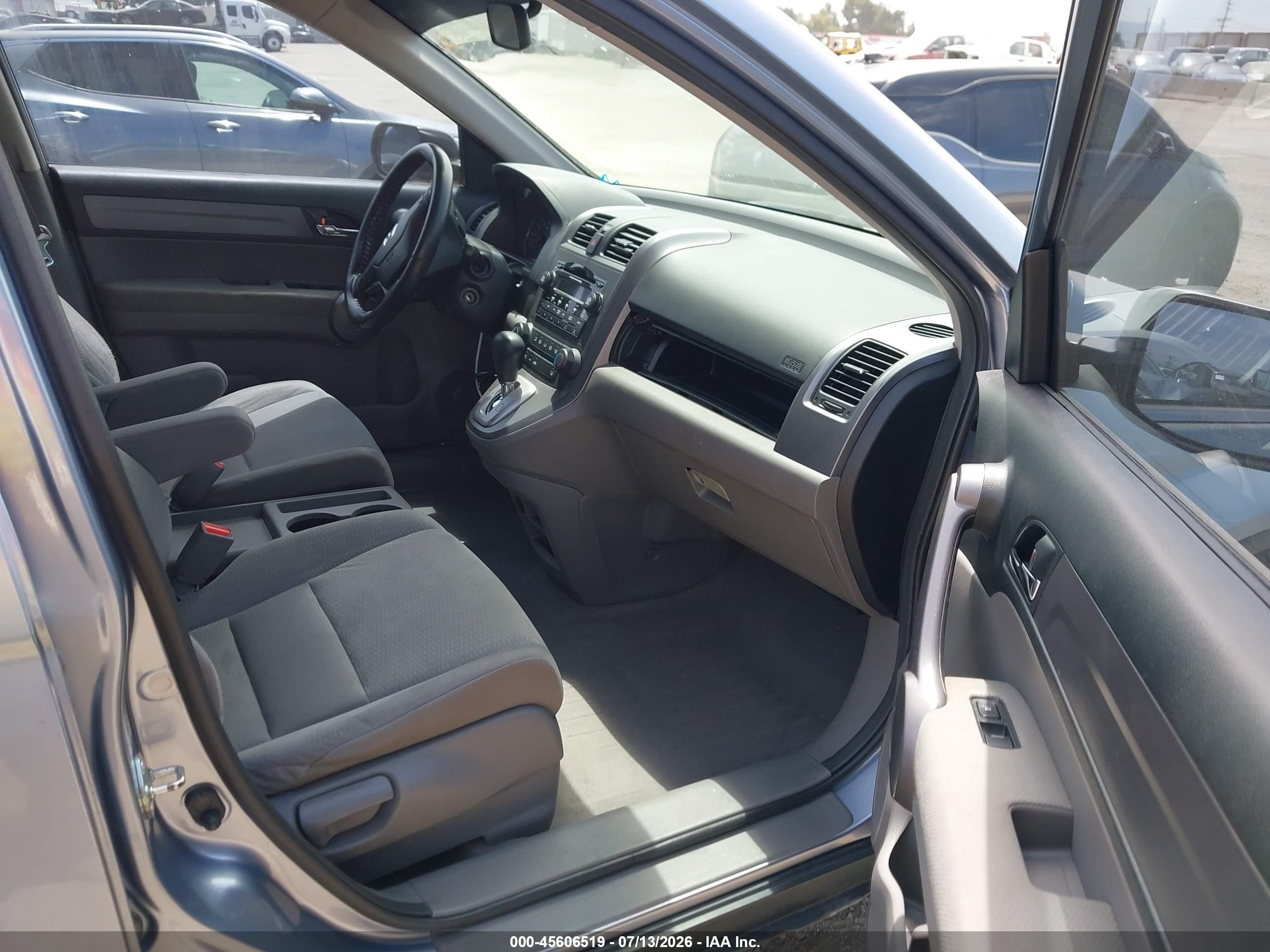 2009 Honda Cr-v Ex Blue vin: JHLRE38559C010872