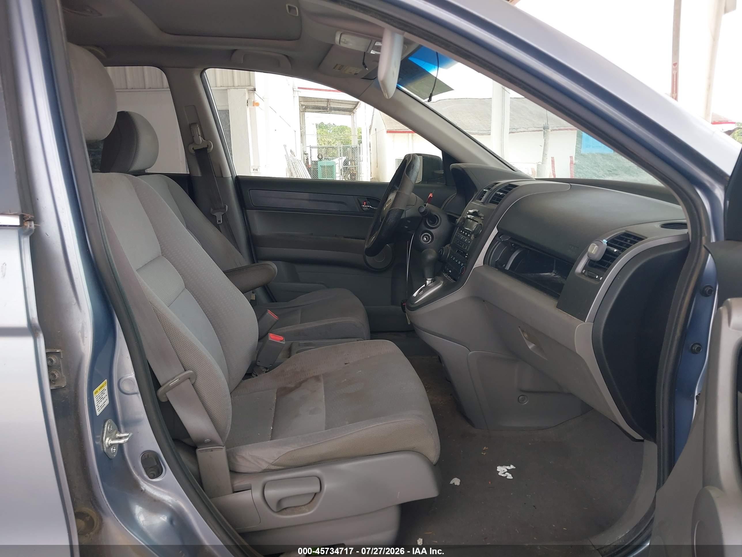 2007 Honda Cr-v Ex Blue vin: JHLRE38567C024468
