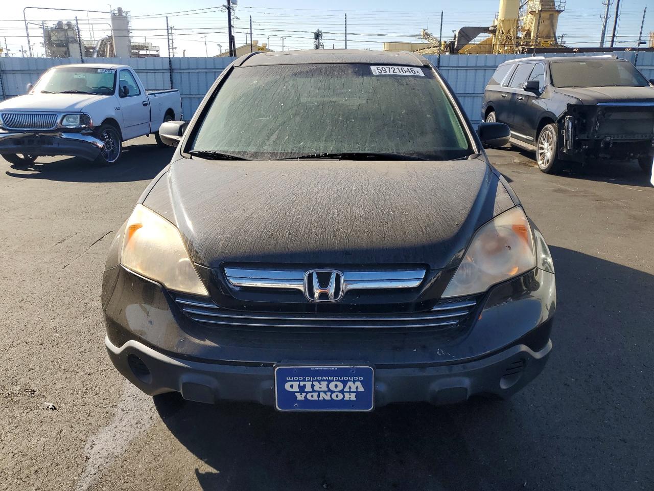 2007 Honda Cr-v Ex Черный vin: JHLRE38567C061813