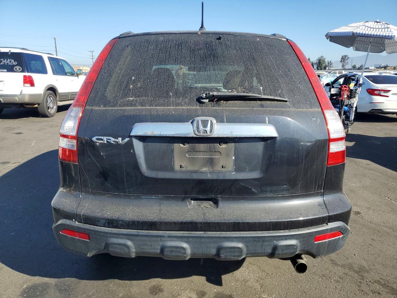 2007 Honda Cr-v Ex Черный vin: JHLRE38567C061813