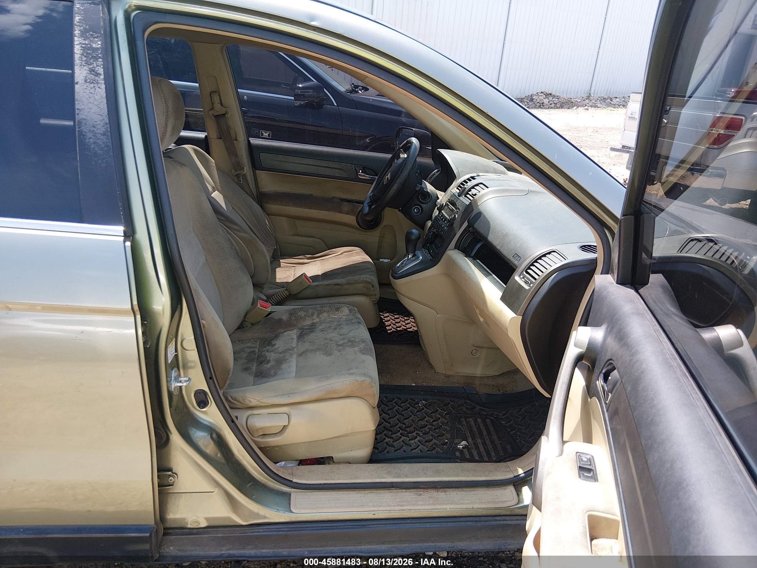 2007 Honda Cr-v Ex Зеленый vin: JHLRE38567C065859