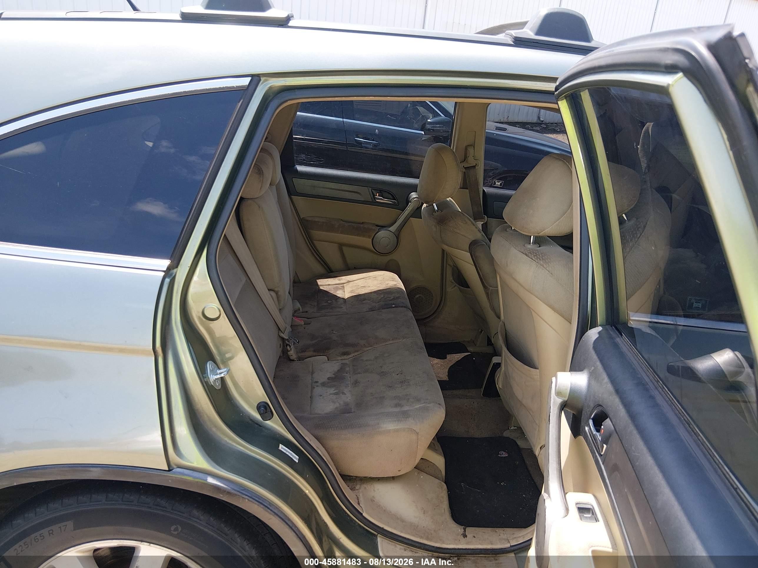 2007 Honda Cr-v Ex Зеленый vin: JHLRE38567C065859