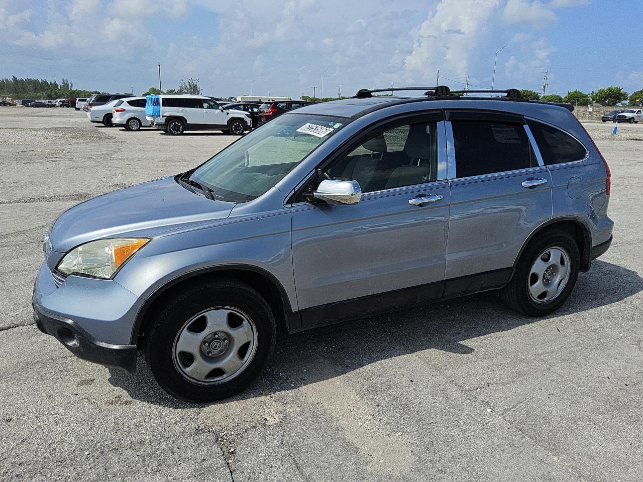 2007 Honda Cr-v Ex Синий vin: JHLRE38567C066946 Damage: Roof Luggage Rack, Aftermarket, Acceptable