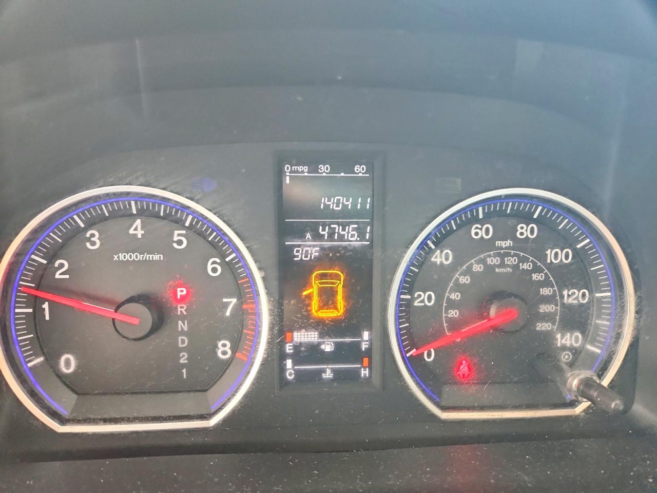 2008 Honda Cr-v Ex Blue vin: JHLRE38568C003184