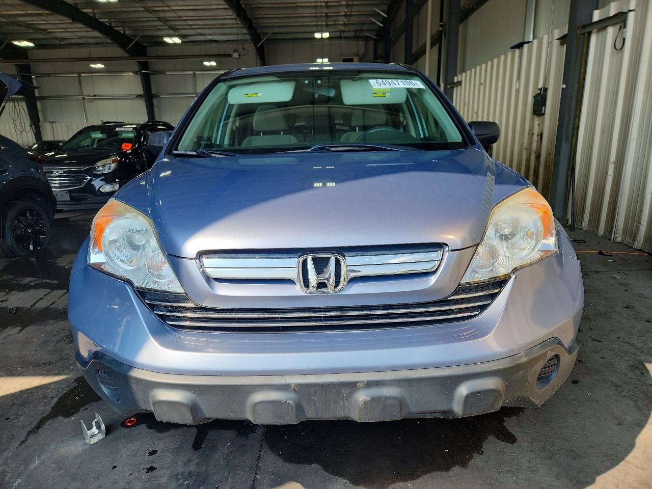 2008 Honda Cr-v Ex Blue vin: JHLRE38568C003184