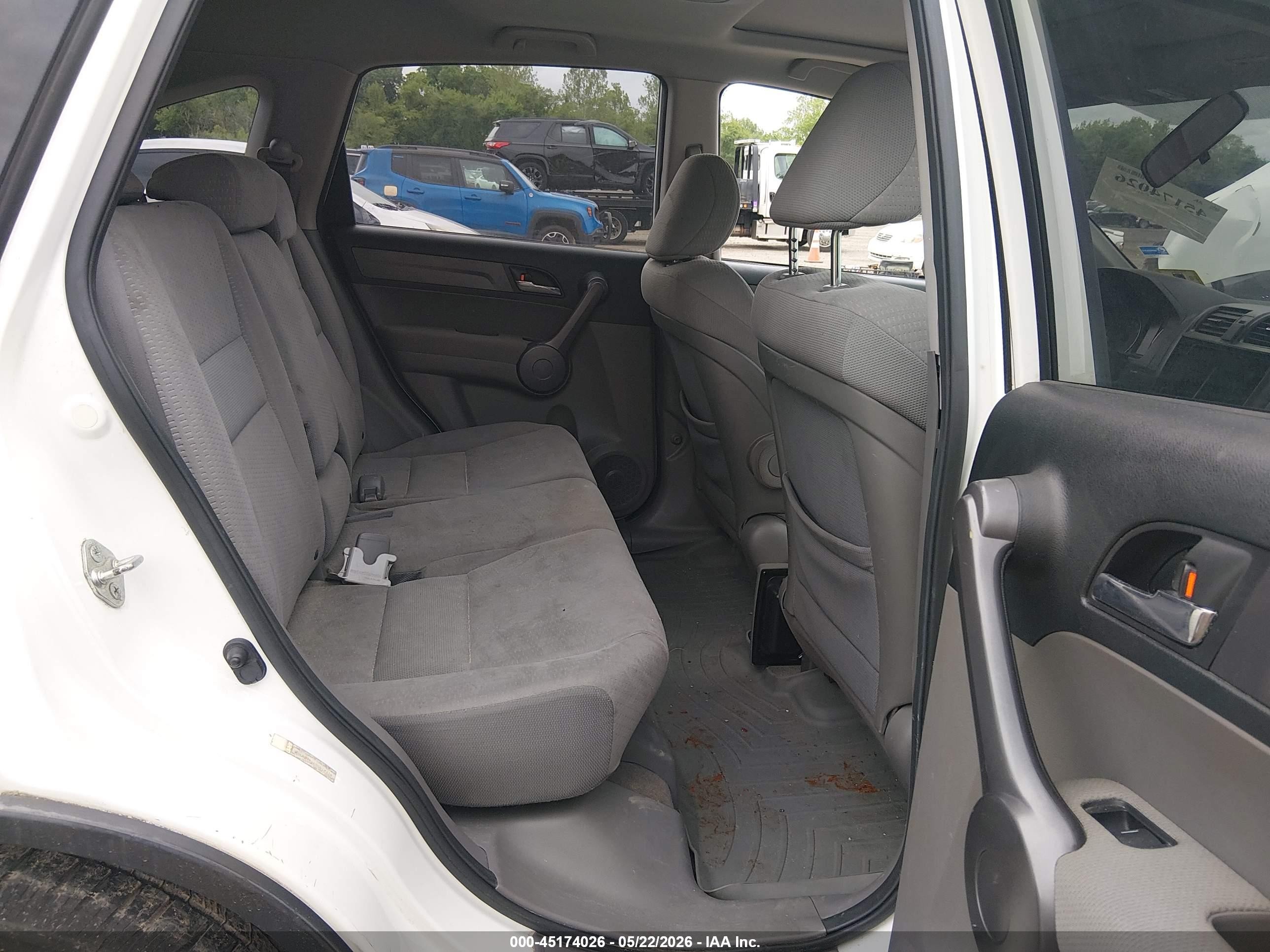 2008 Honda Cr-v Ex White vin: JHLRE38568C018428