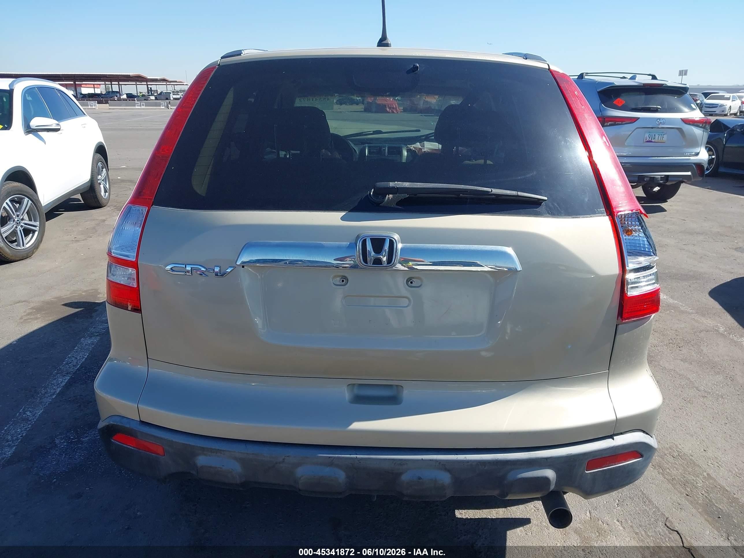 2008 Honda Cr-v Ex Beige vin: JHLRE38568C049663