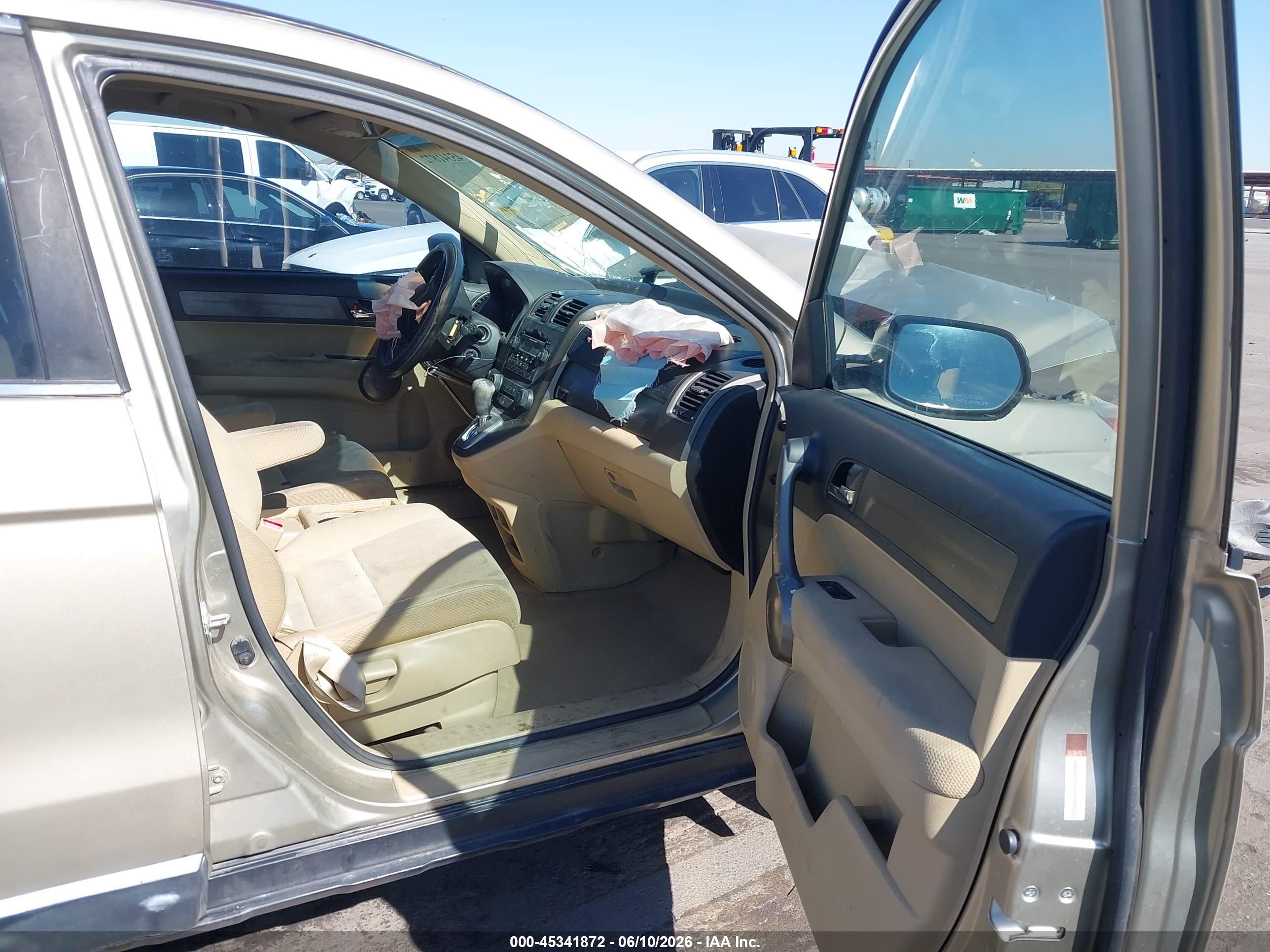 2008 Honda Cr-v Ex Beige vin: JHLRE38568C049663