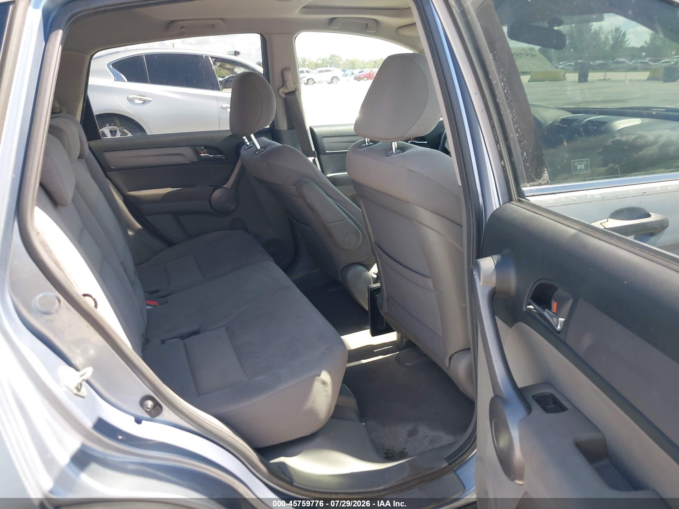 2008 Honda Cr-v Ex Blue vin: JHLRE38568C051283
