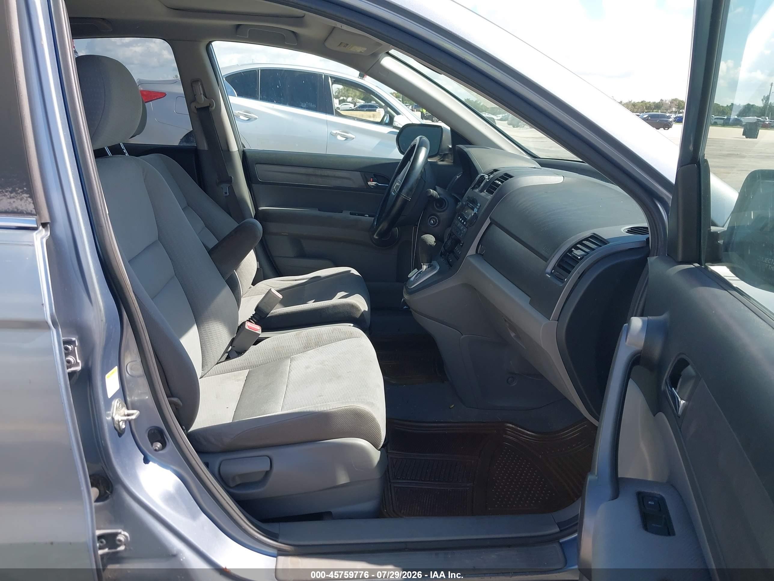 2008 Honda Cr-v Ex Blue vin: JHLRE38568C051283