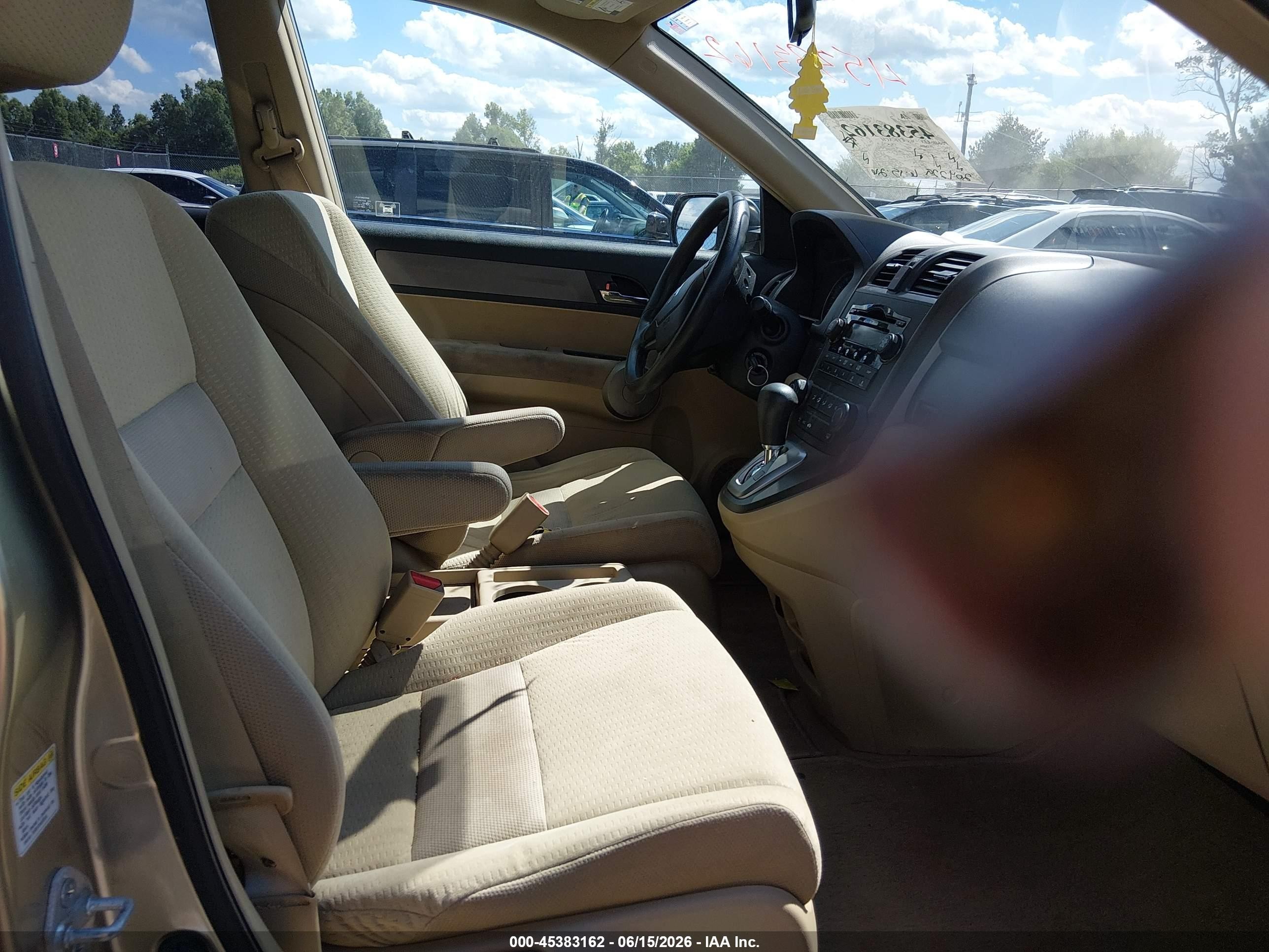 2007 Honda Cr-v Ex Gold vin: JHLRE38577C008246