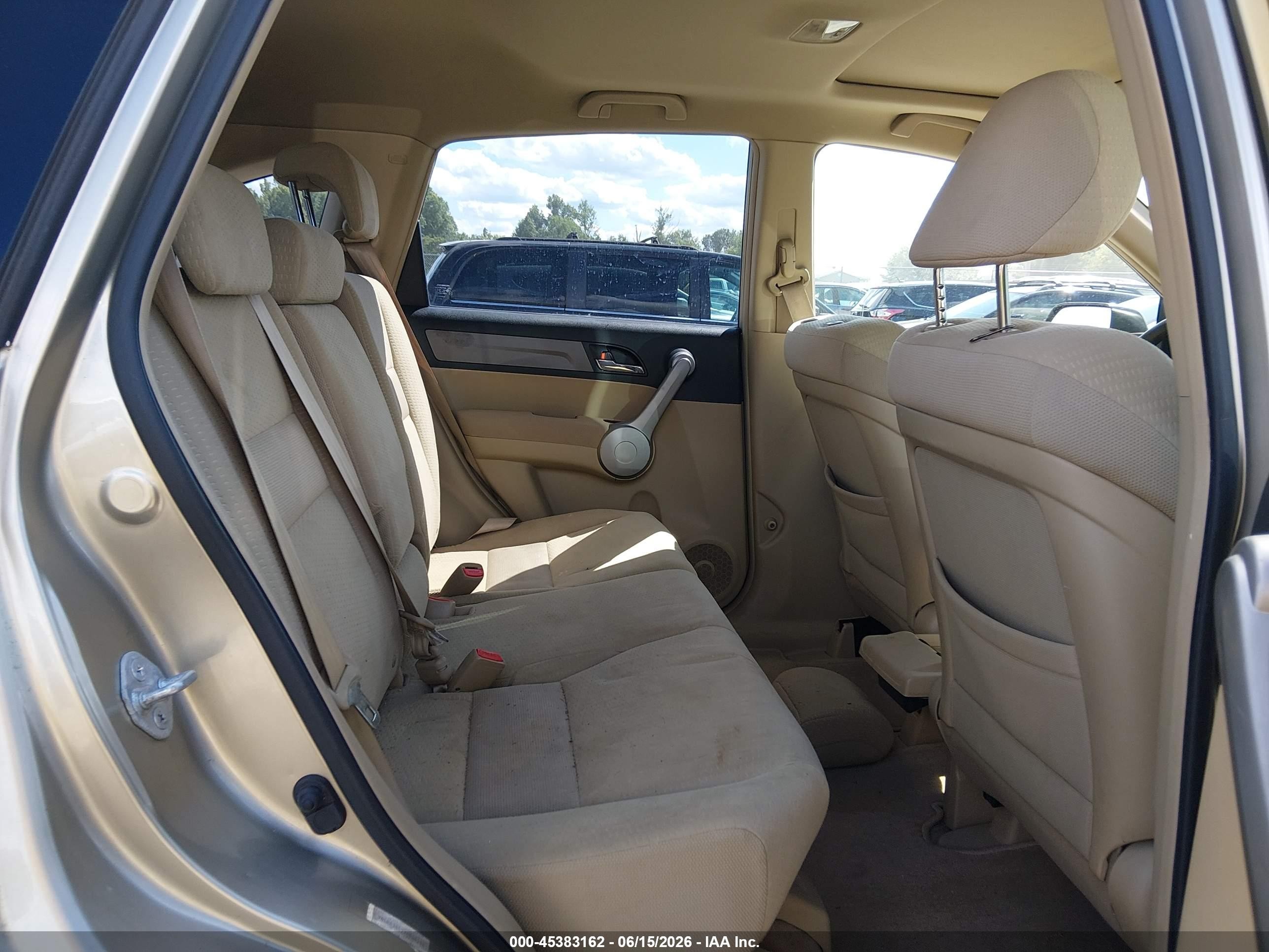 2007 Honda Cr-v Ex Gold vin: JHLRE38577C008246