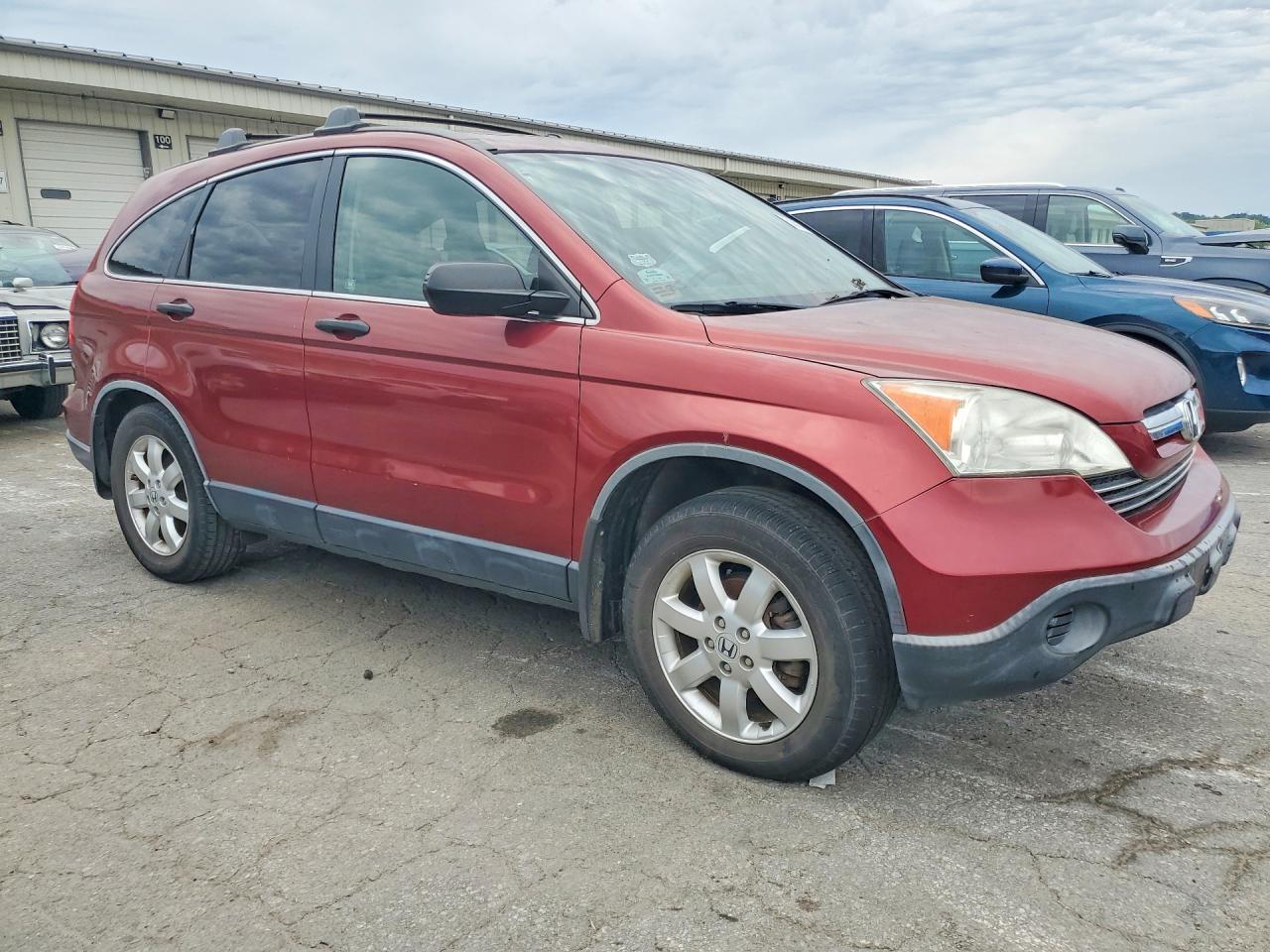 2007 Honda Cr-v Ex Maroon vin: JHLRE38577C012958