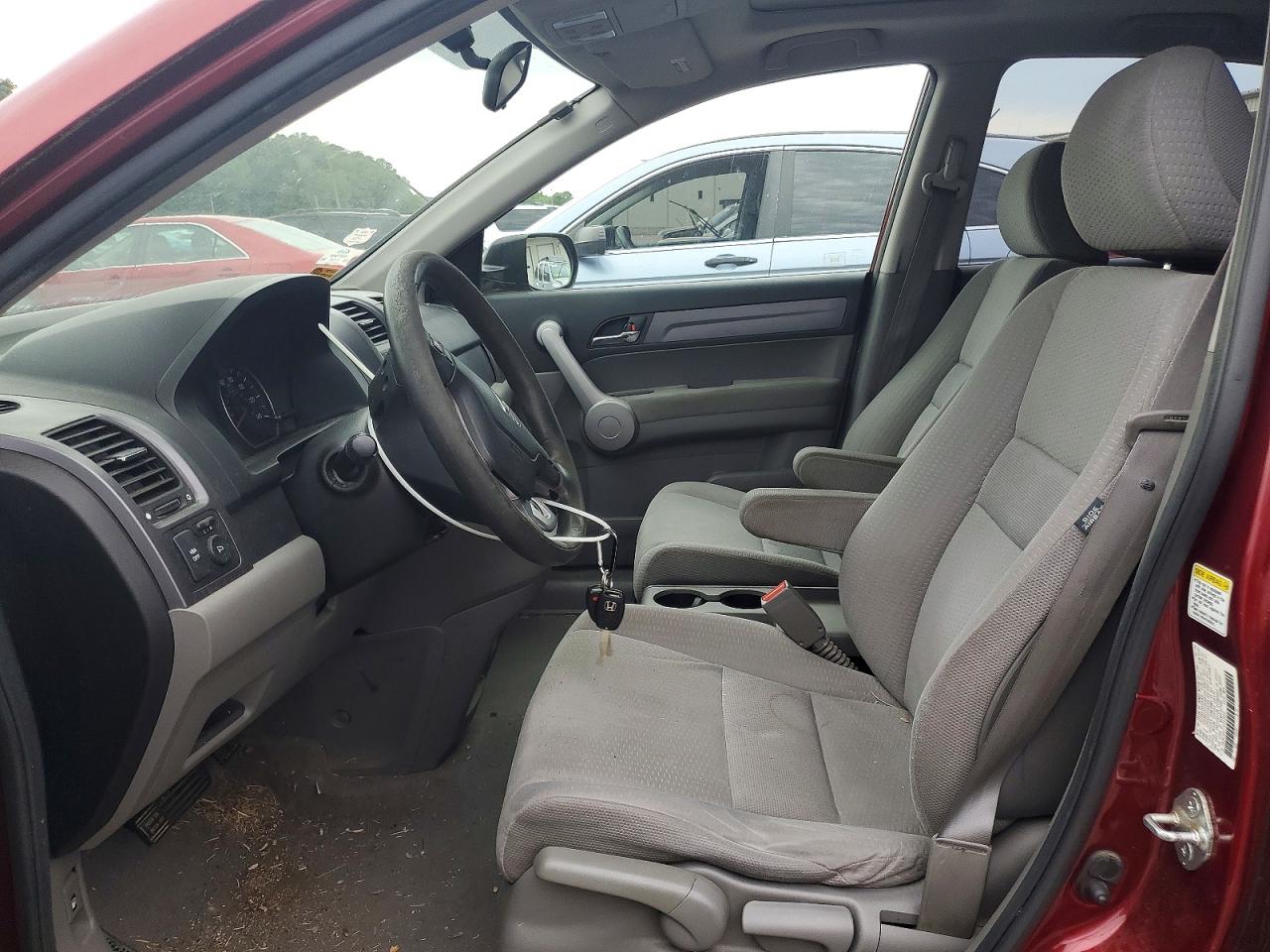 2007 Honda Cr-v Ex Maroon vin: JHLRE38577C012958