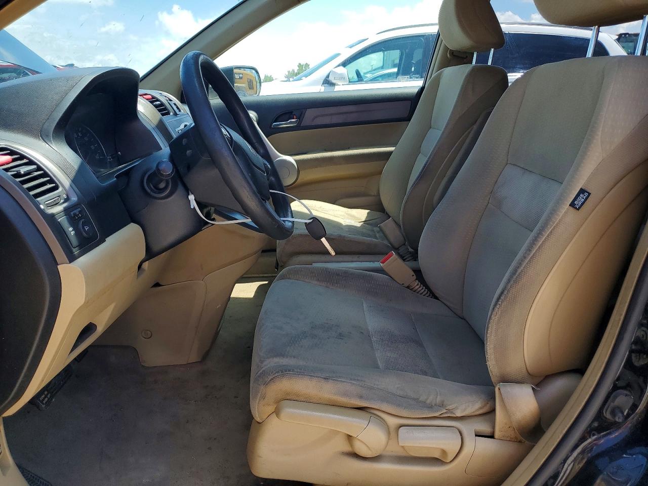 2007 Honda Cr-v Ex Black vin: JHLRE38577C024088