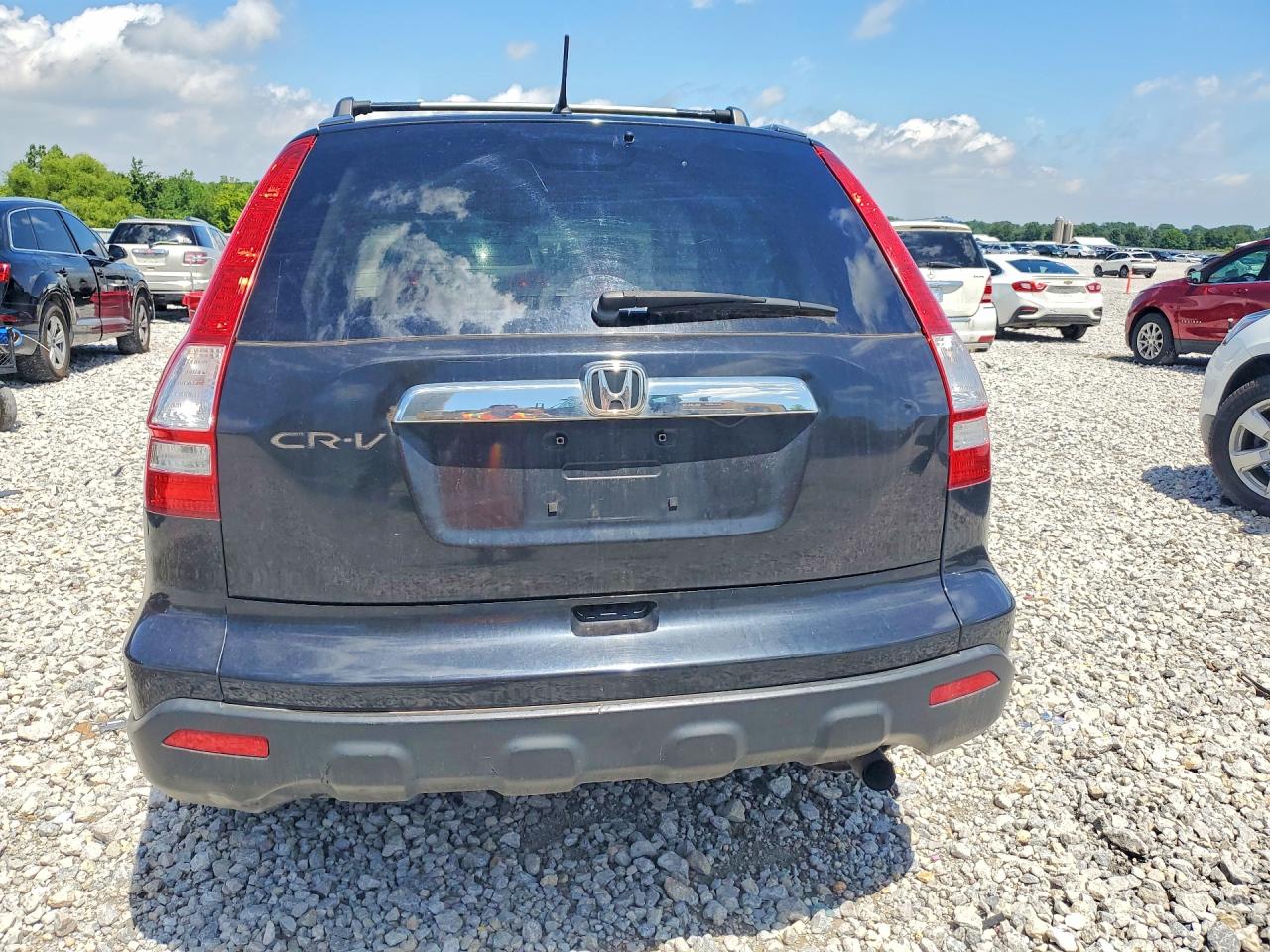 2007 Honda Cr-v Ex Black vin: JHLRE38577C024088