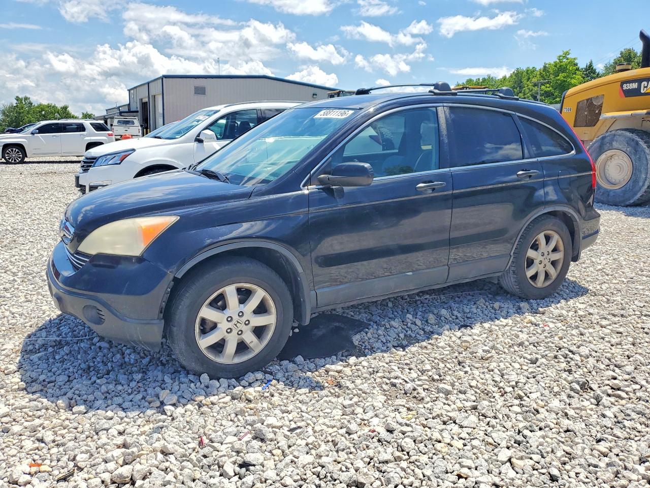 2007 Honda Cr-v Ex Черный vin: JHLRE38577C024088