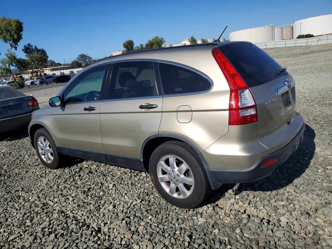 2007 Honda Cr-v Ex Золотой vin: JHLRE38577C042008