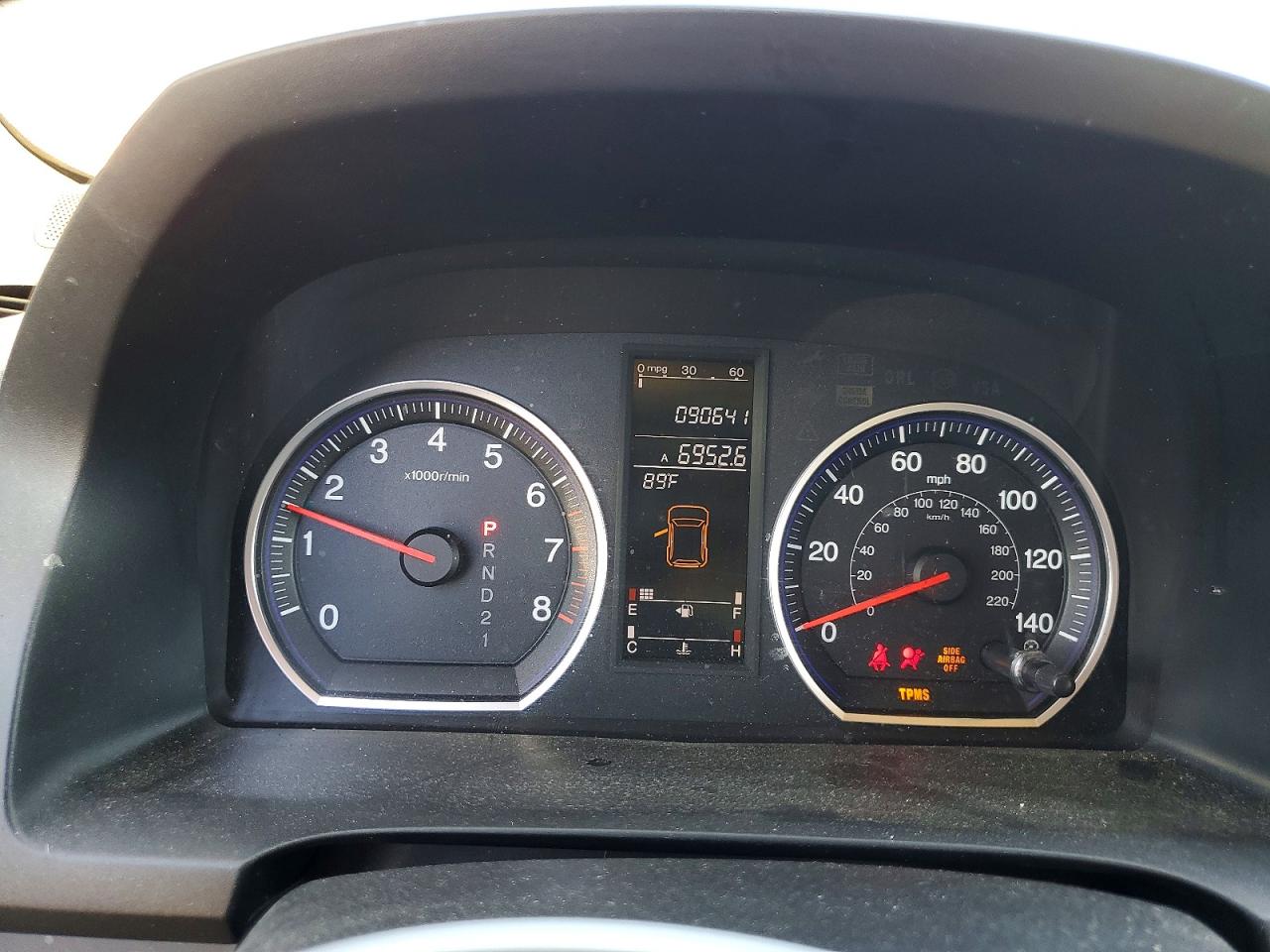 2007 Honda Cr-v Ex Золотой vin: JHLRE38577C042008