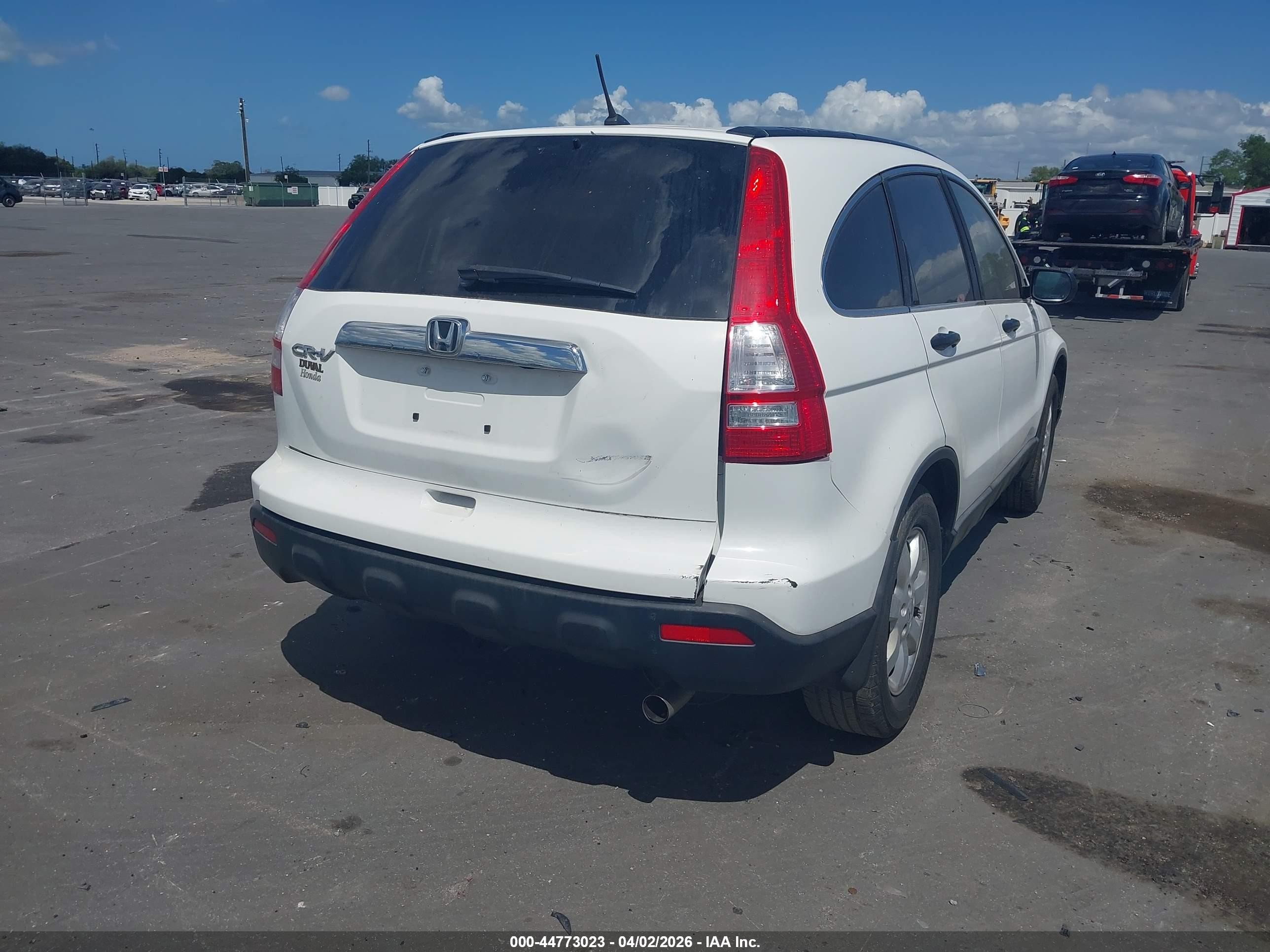 2007 Honda Cr-v Ex Белый vin: JHLRE38577C056054