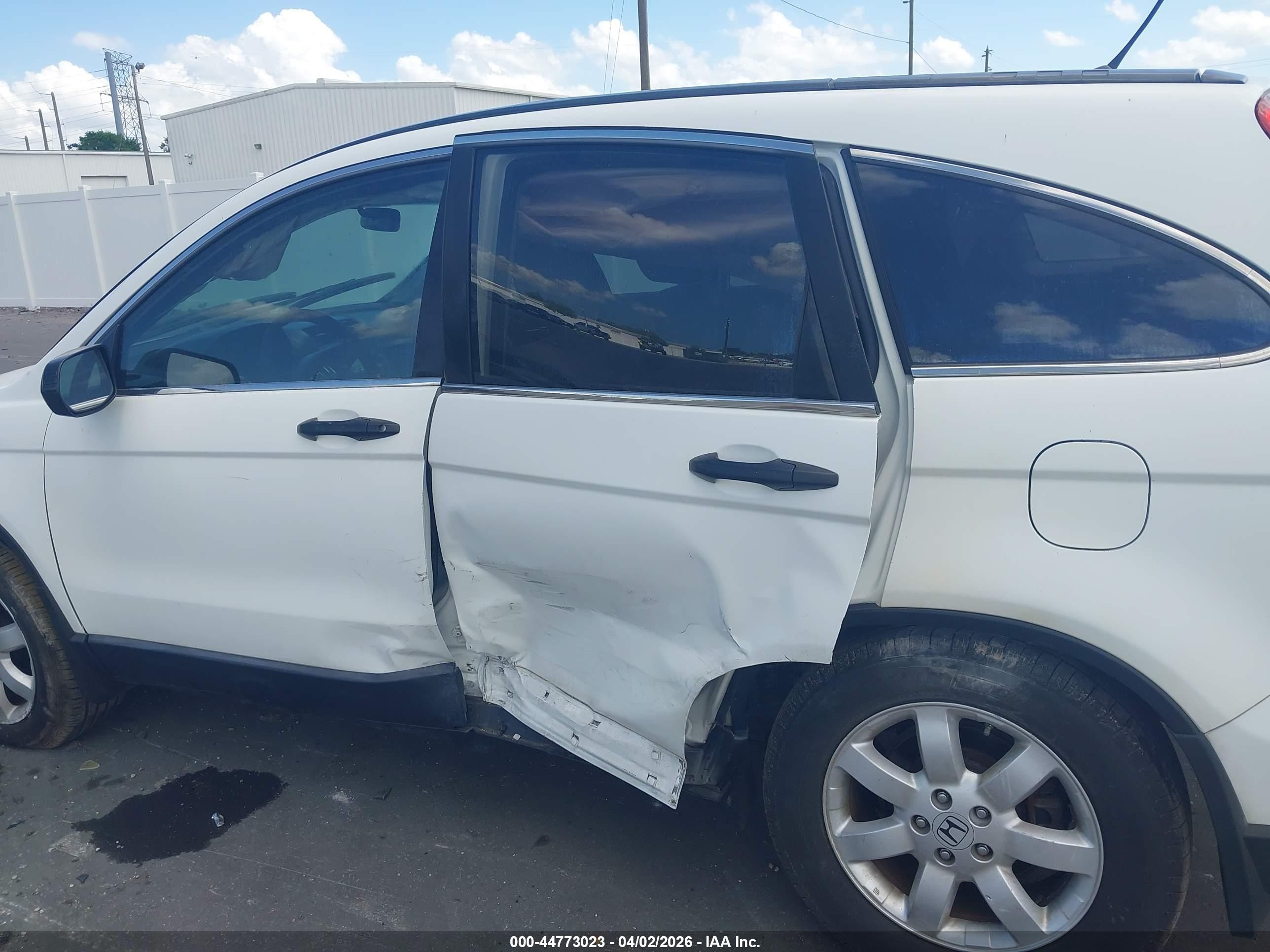 2007 Honda Cr-v Ex Белый vin: JHLRE38577C056054