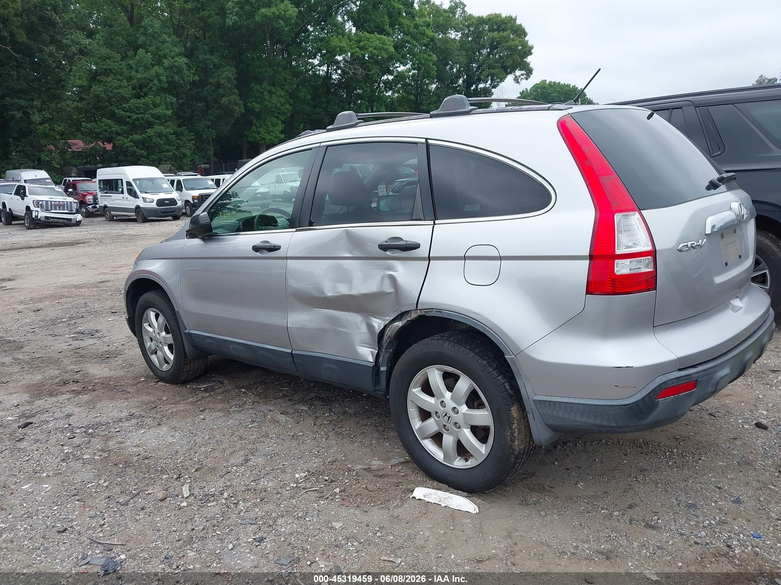 2008 Honda Cr-v Ex Серебряный vin: JHLRE38578C004098