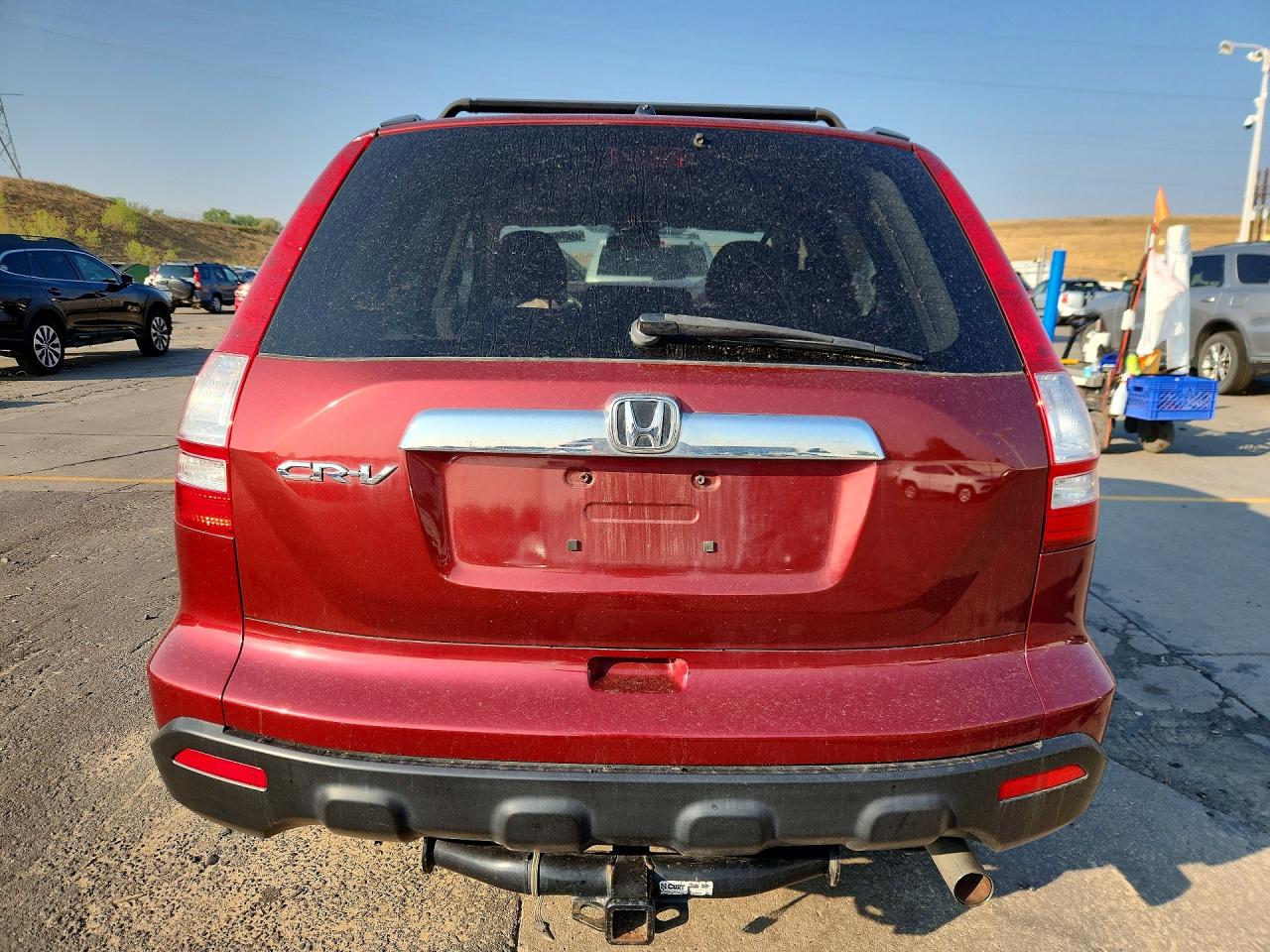 2008 Honda Cr-v Ex Burgundy vin: JHLRE38578C005994