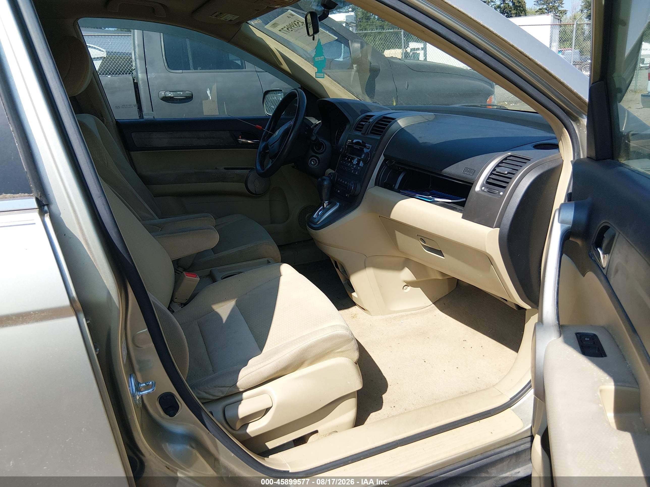 2007 Honda Cr-v Ex Gold vin: JHLRE38587C014640
