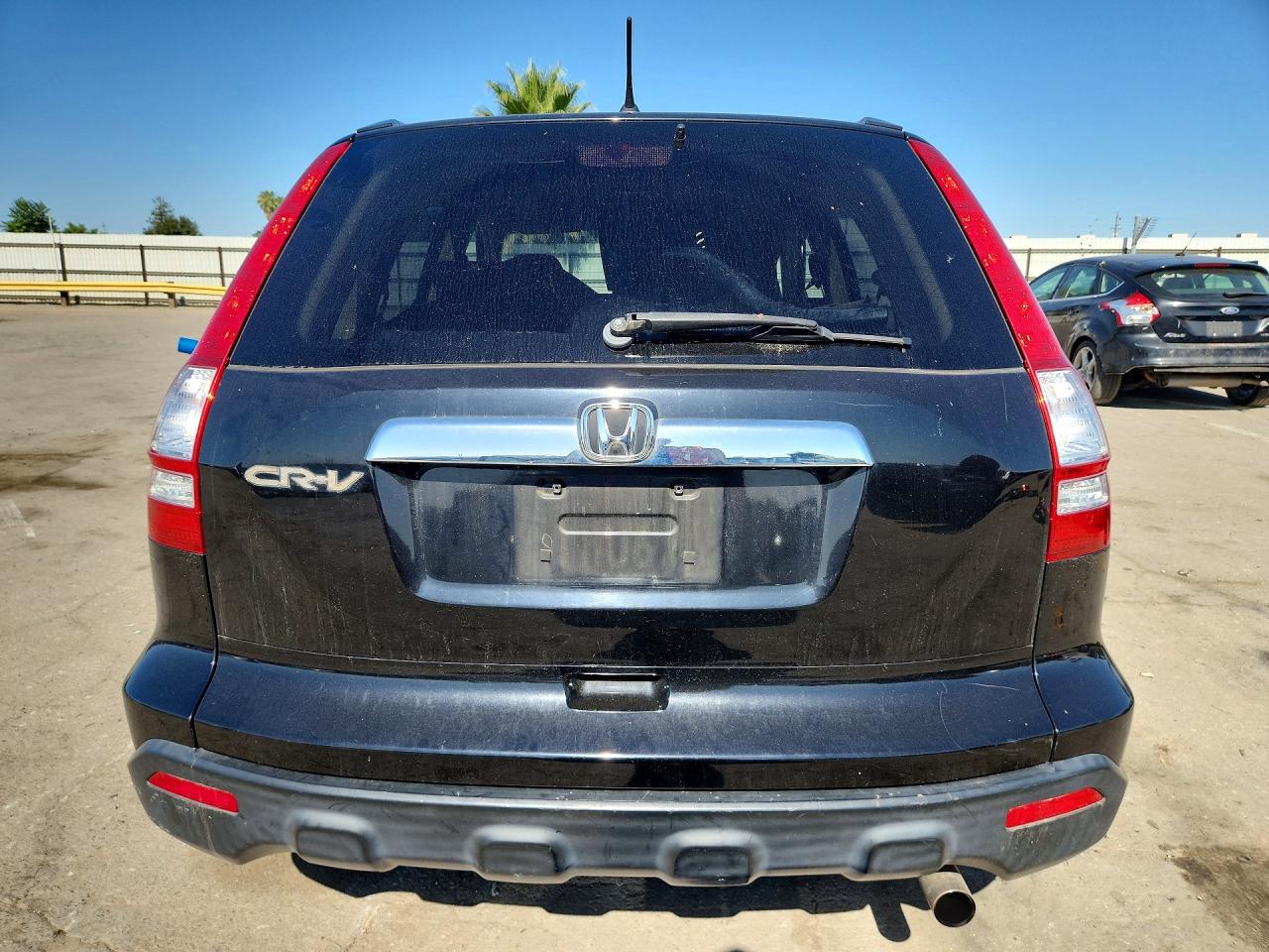 2007 Honda Cr-v Ex Black vin: JHLRE38587C020163
