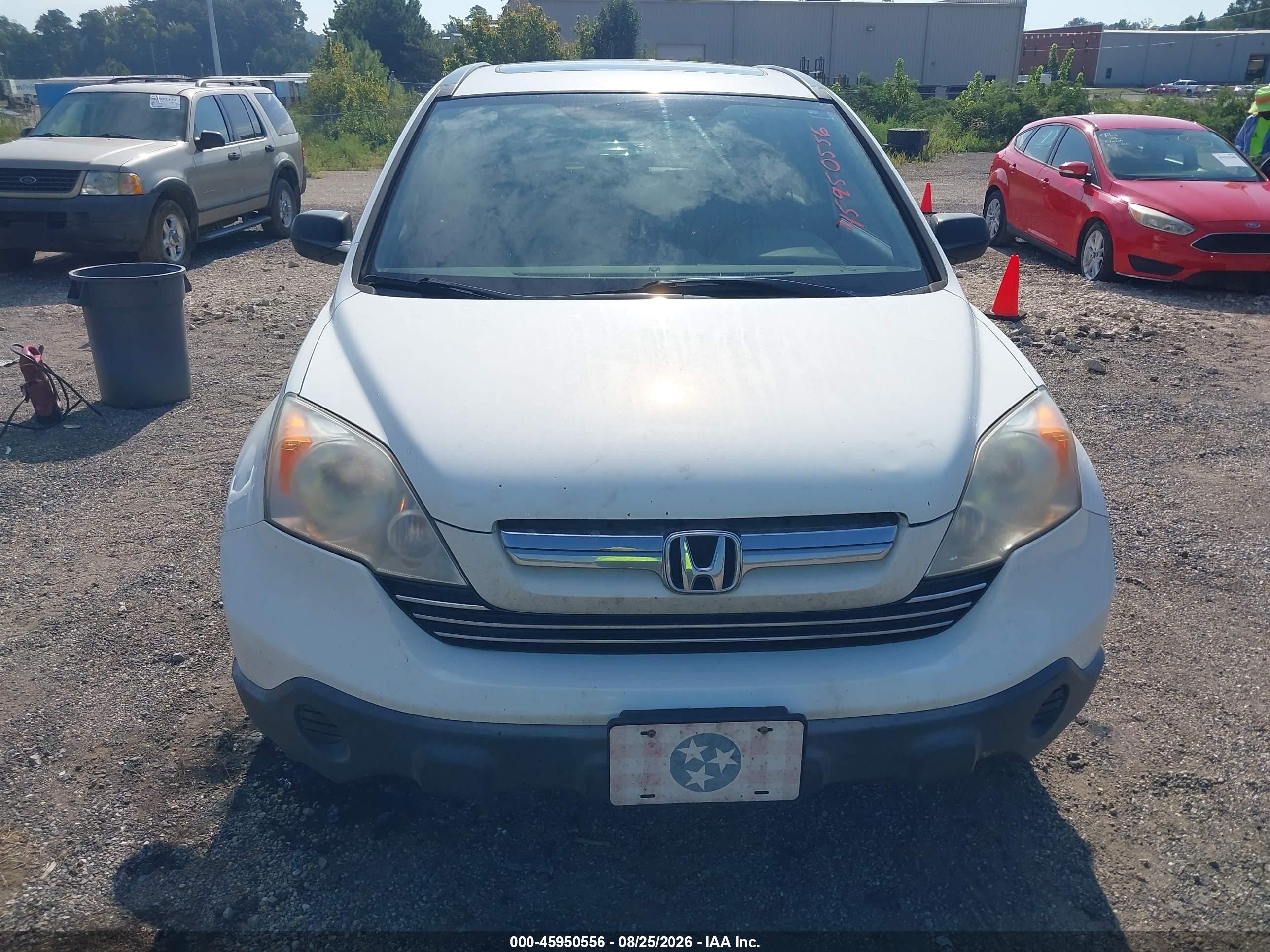 2007 Honda Cr-v Ex Белый vin: JHLRE38587C056063