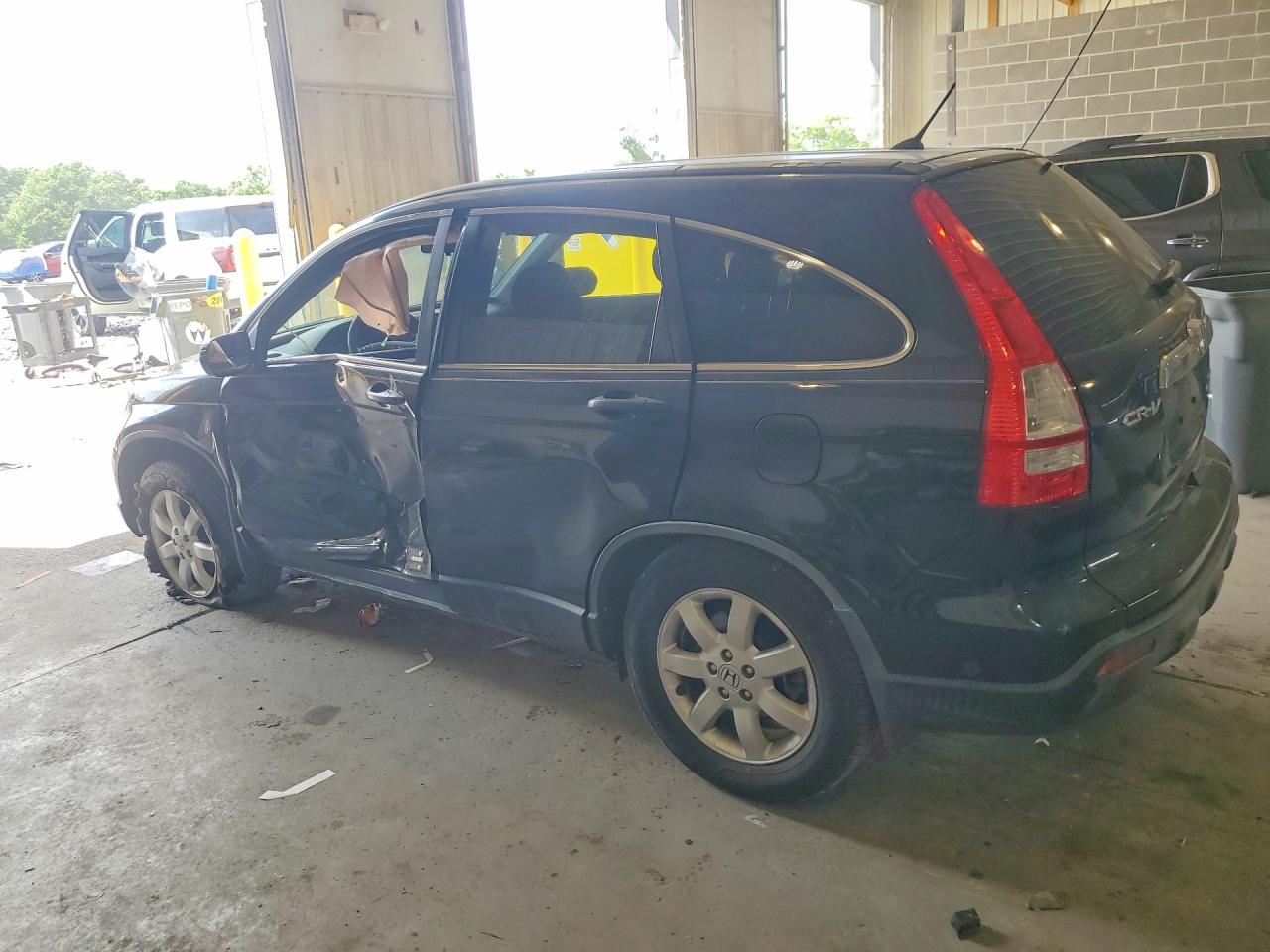 2008 Honda Cr-v Ex Black vin: JHLRE38588C008144