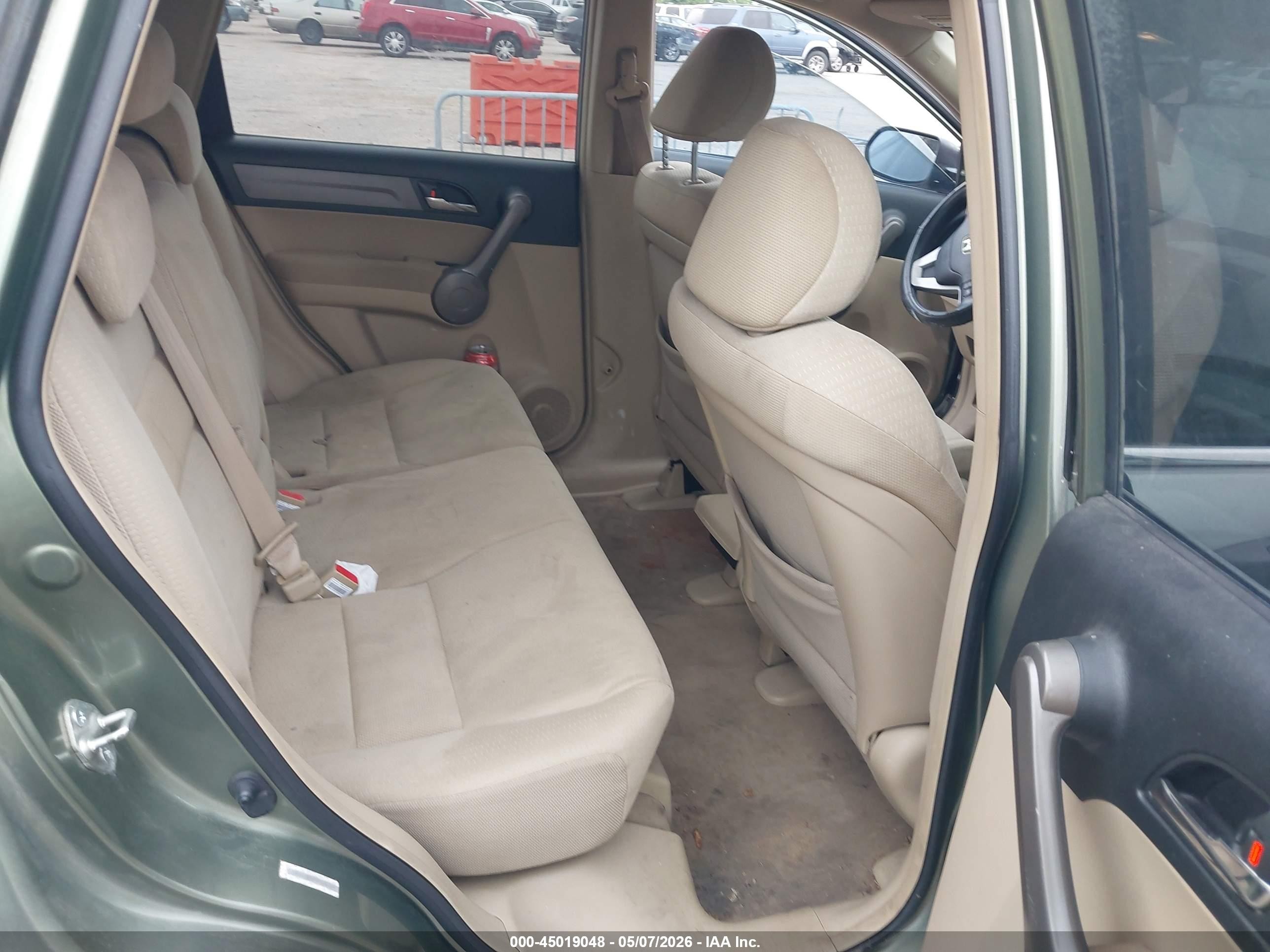 2008 Honda Cr-v Ex Green vin: JHLRE38588C054489