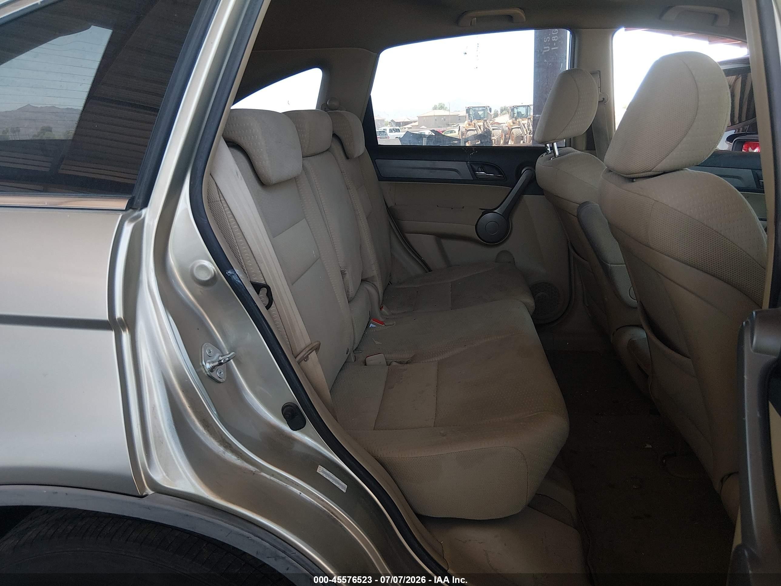 2009 Honda Cr-v Ex Gold vin: JHLRE38589C009733