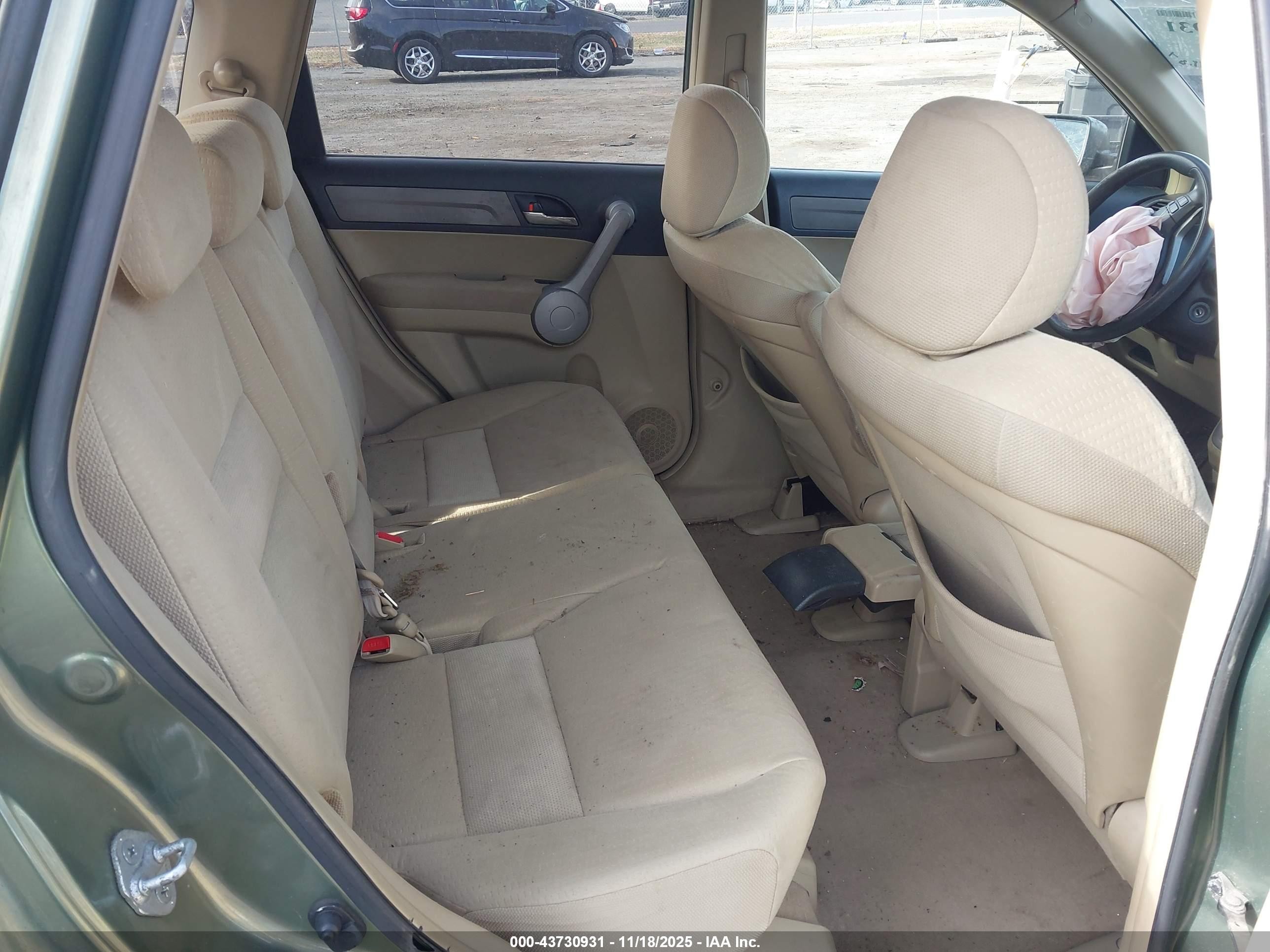 2007 Honda Cr-v Ex Green vin: JHLRE38597C031401