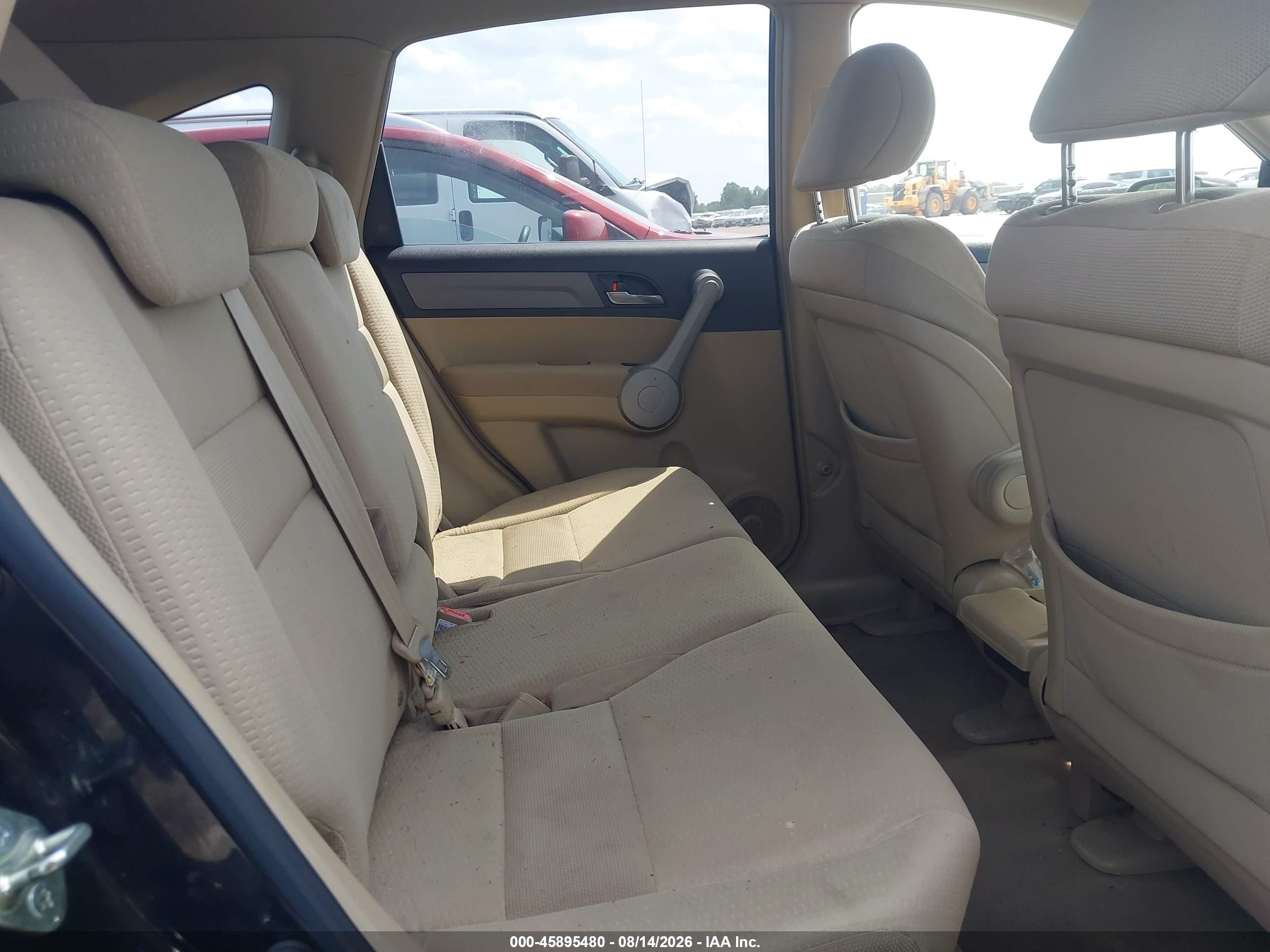 2007 Honda Cr-v Ex Black vin: JHLRE38597C072787