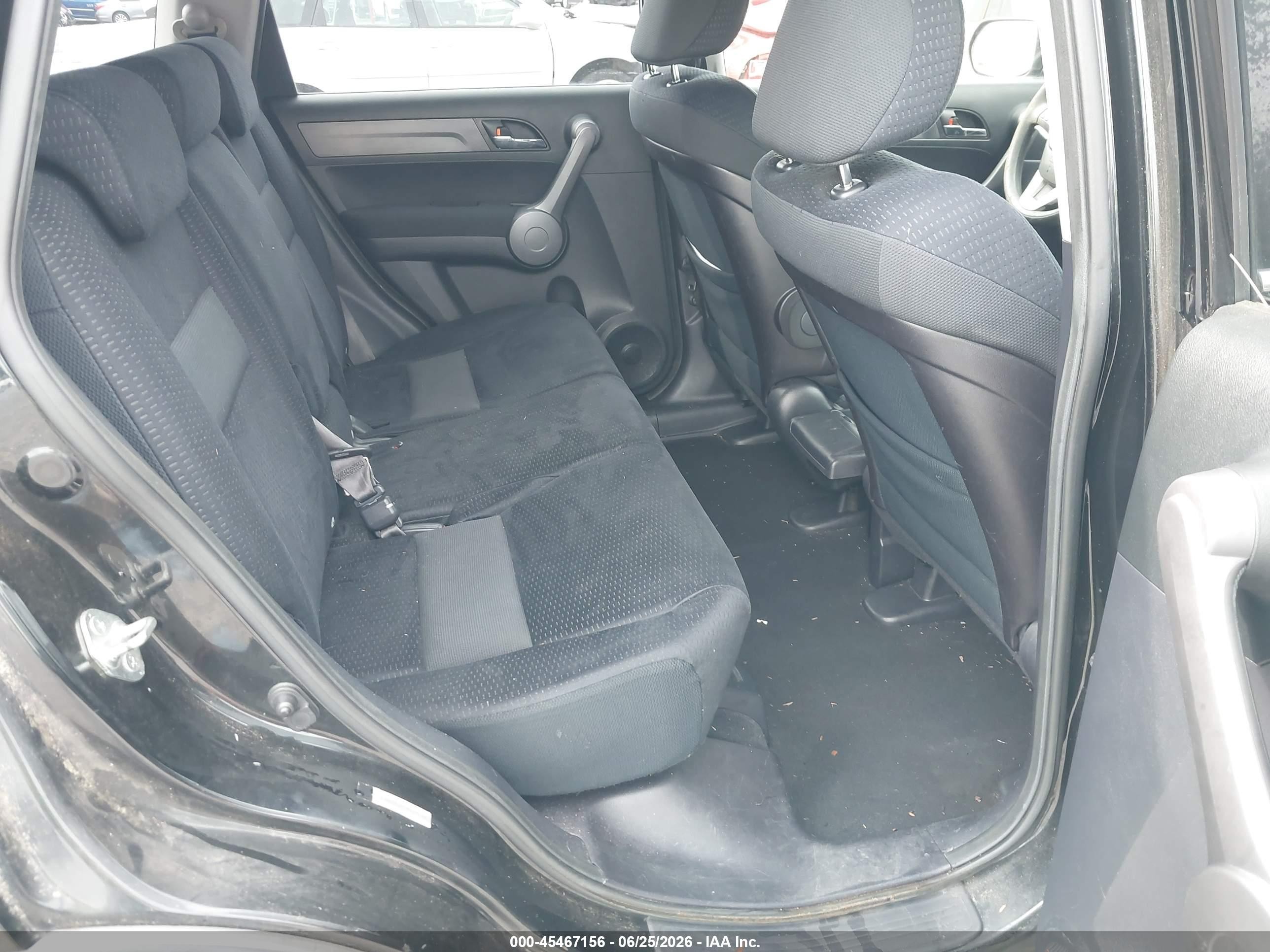2008 Honda Cr-v Ex Black vin: JHLRE38598C005186