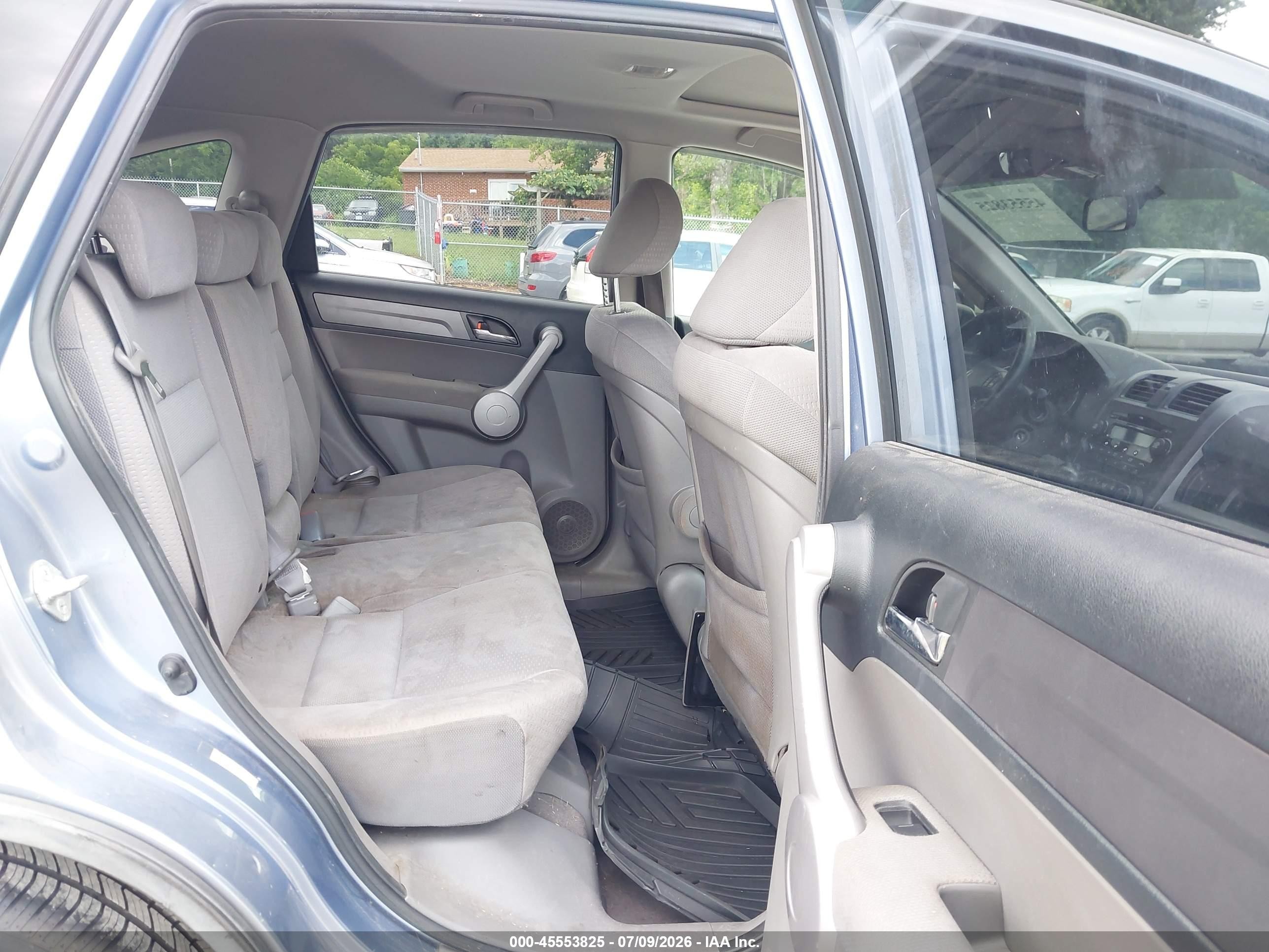 2007 Honda Cr-v Ex Blue vin: JHLRE385X7C001713