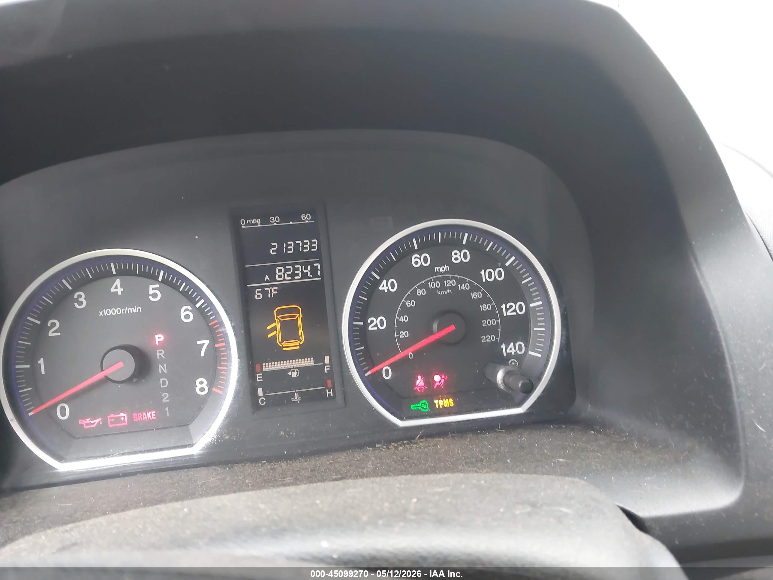 2007 Honda Cr-v Ex Light Blue vin: JHLRE385X7C002246