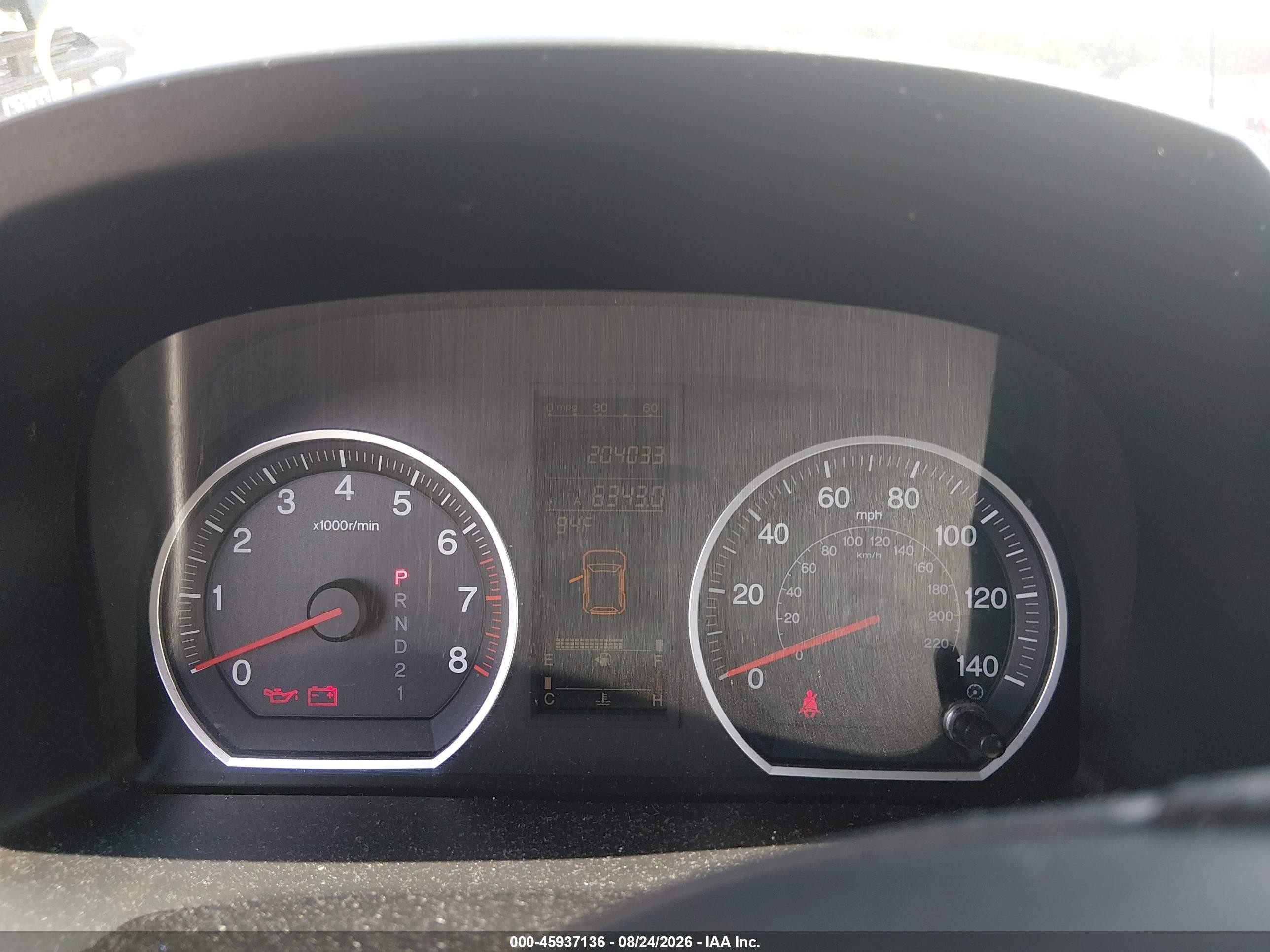 2007 Honda Cr-v Ex Gray vin: JHLRE385X7C012954