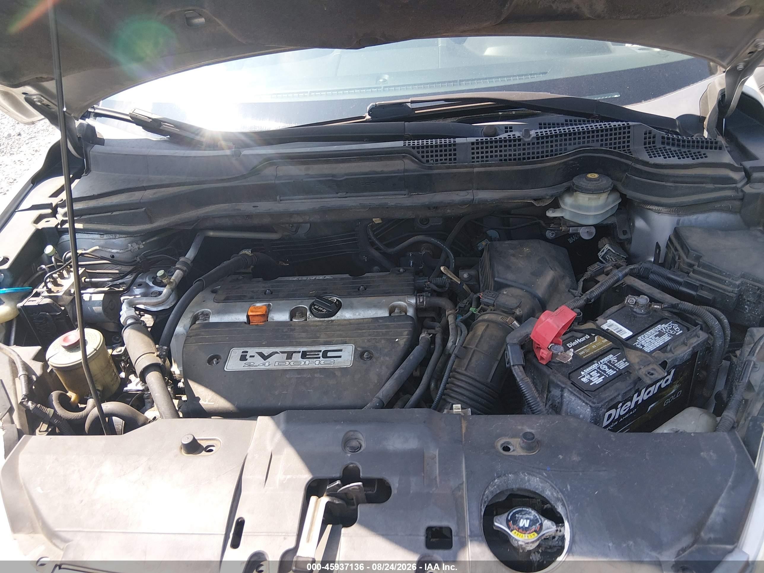 2007 Honda Cr-v Ex Gray vin: JHLRE385X7C012954