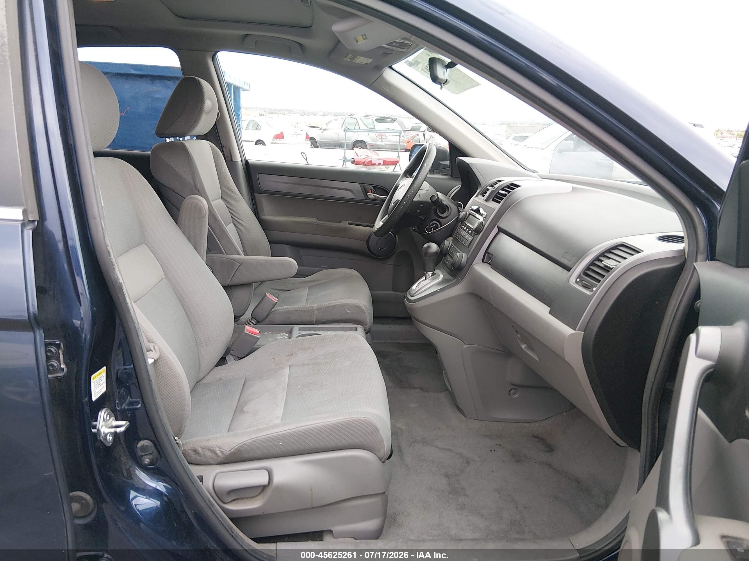 2008 Honda Cr-v Ex Blue vin: JHLRE385X8C010557