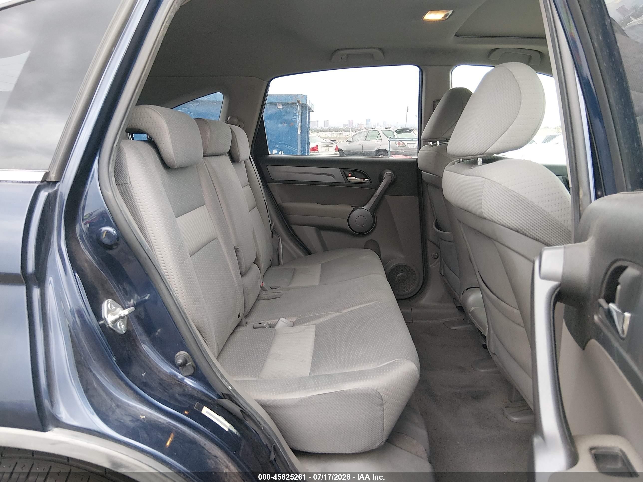 2008 Honda Cr-v Ex Blue vin: JHLRE385X8C010557