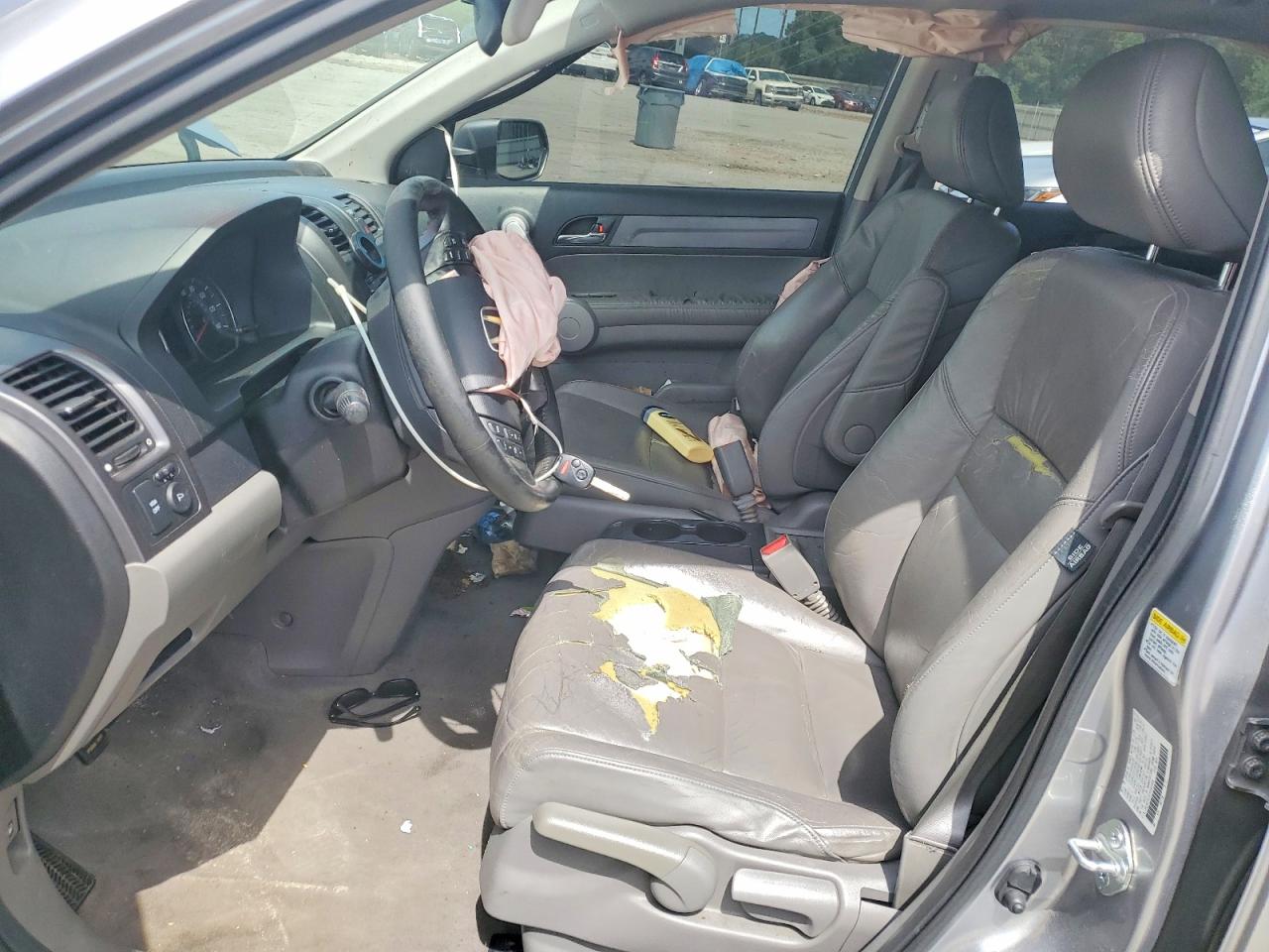 2007 Honda Cr-v Exl Silver vin: JHLRE38707C062859