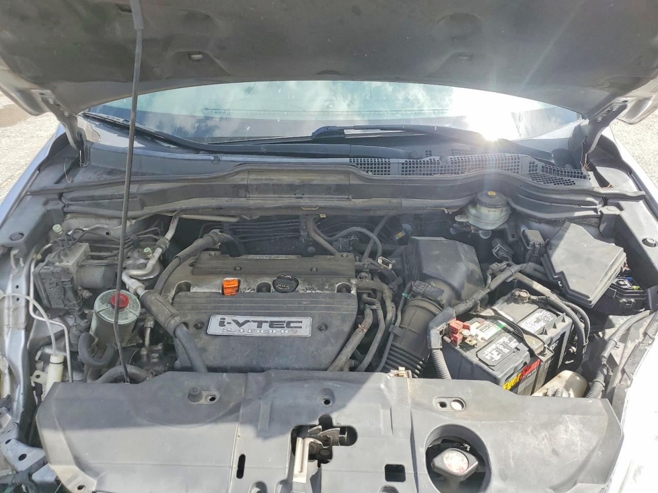 2007 Honda Cr-v Exl Silver vin: JHLRE38707C062859