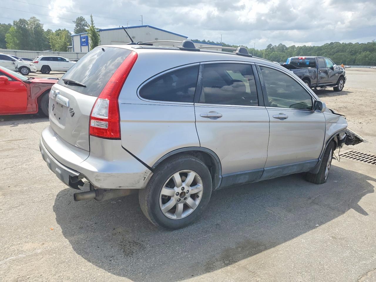 2007 Honda Cr-v Exl Silver vin: JHLRE38707C062859